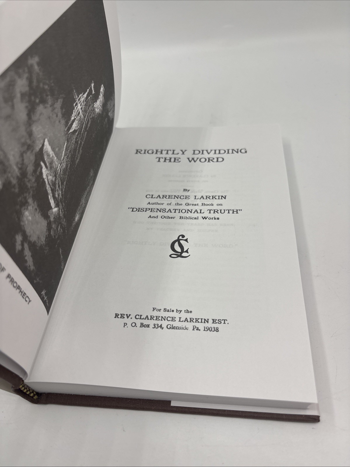 Rightly Dividing the Word – hardcover Clarence Larkin