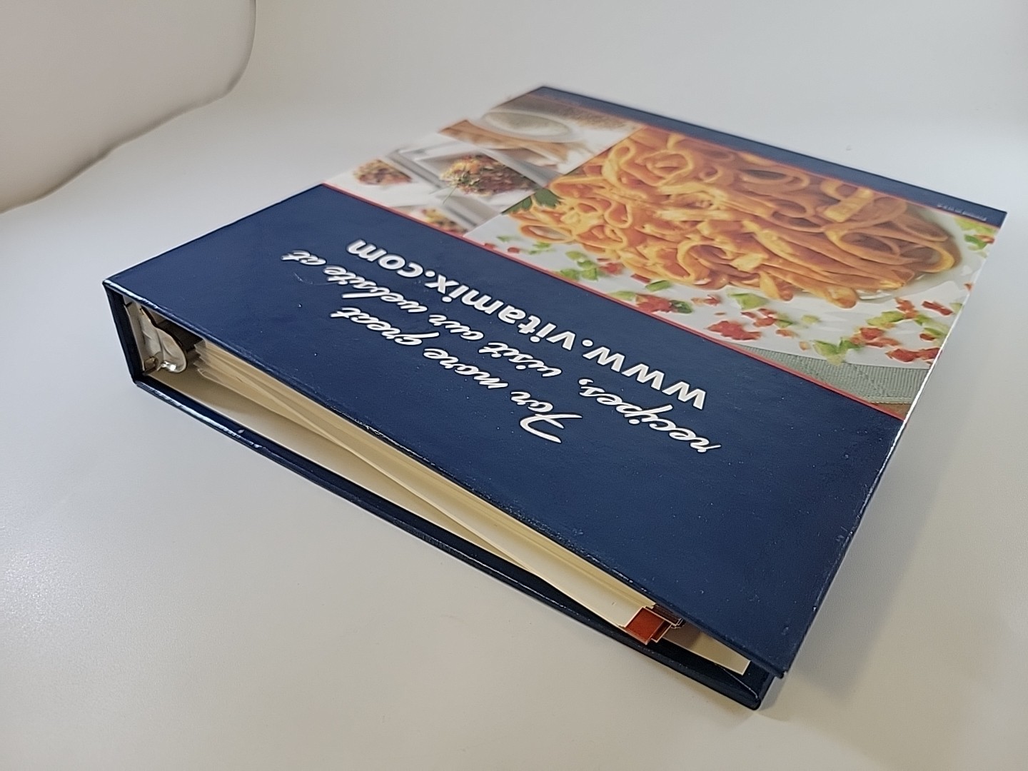 Whole Food Recipes for Better Living Binder by Vita-Mix from 2007