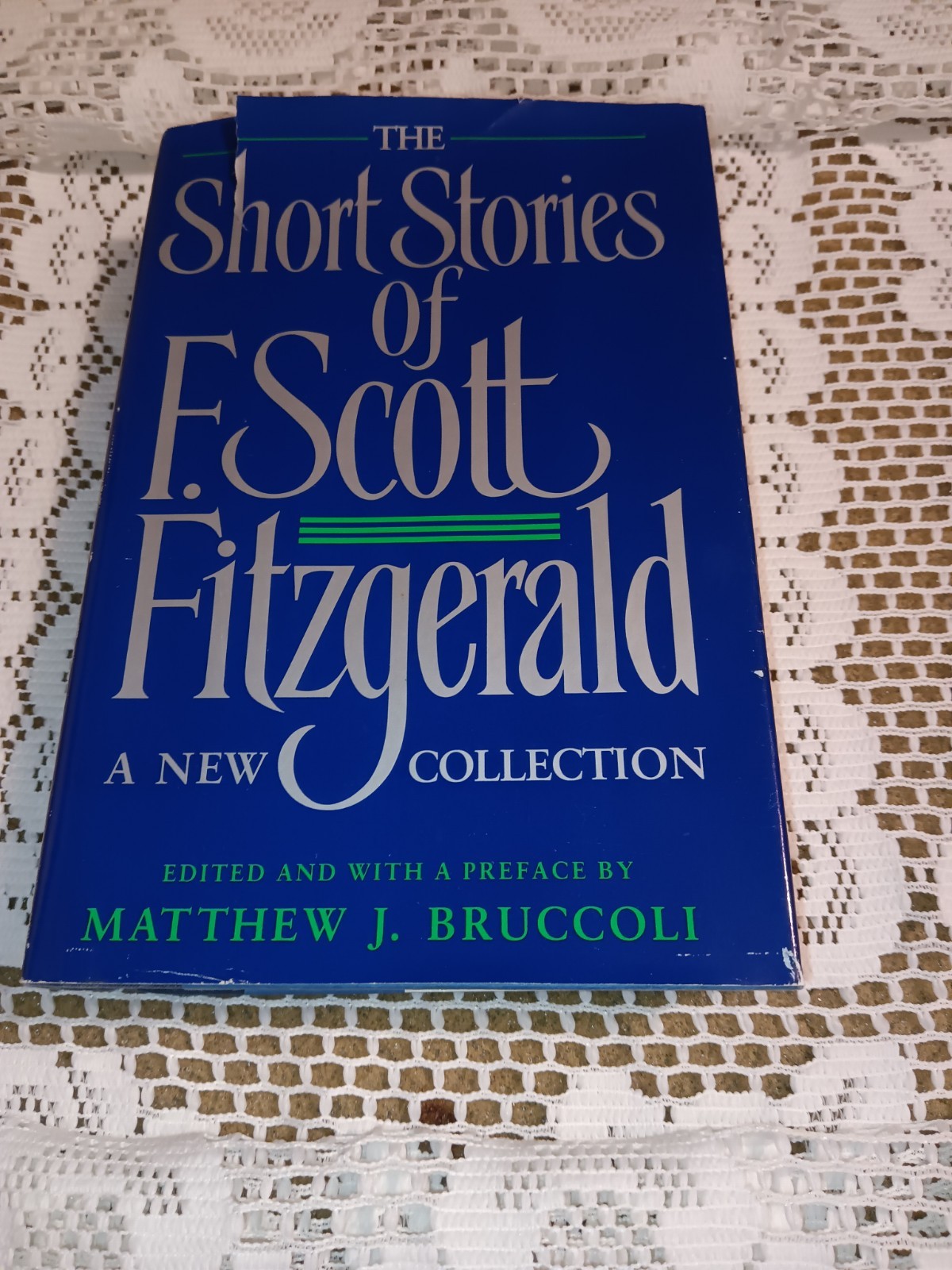 Vintage „The Short Stories of F. Scott Fitzgerald“Hardcover Dust Jacket 1989