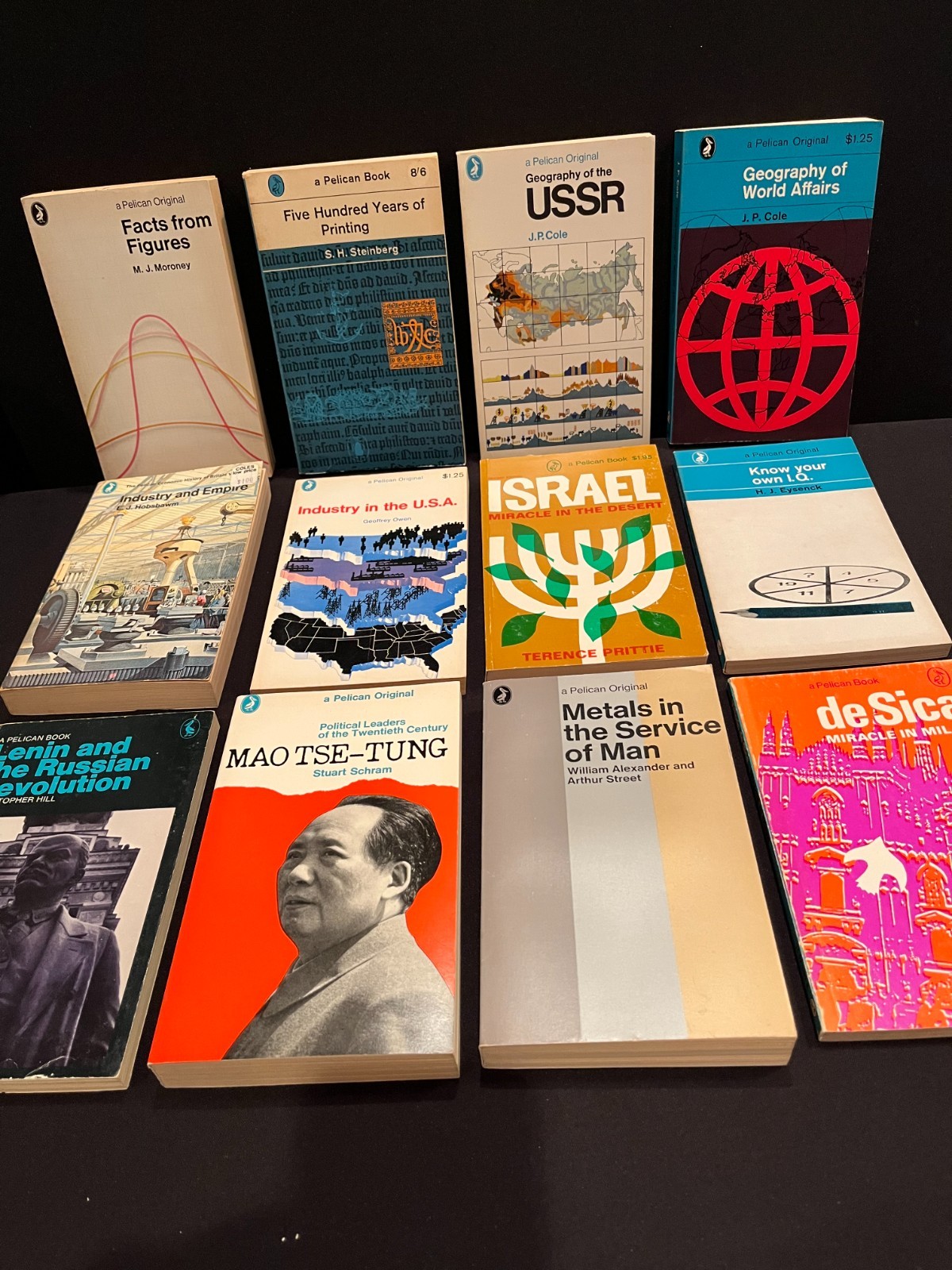 Vintage Pelican Paperback Books-HISTORY-PLACES-PEOPLE (1960s-70s)-You Choose