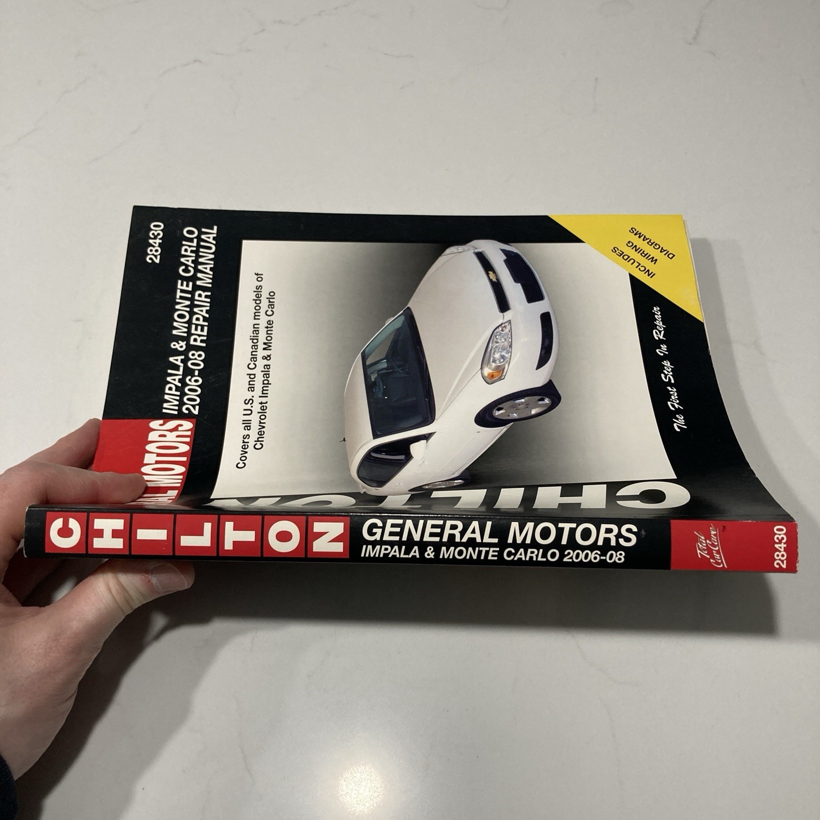 Chilton General Motors Impala & Monte Carlo 2006-2008 Service Manual 28430