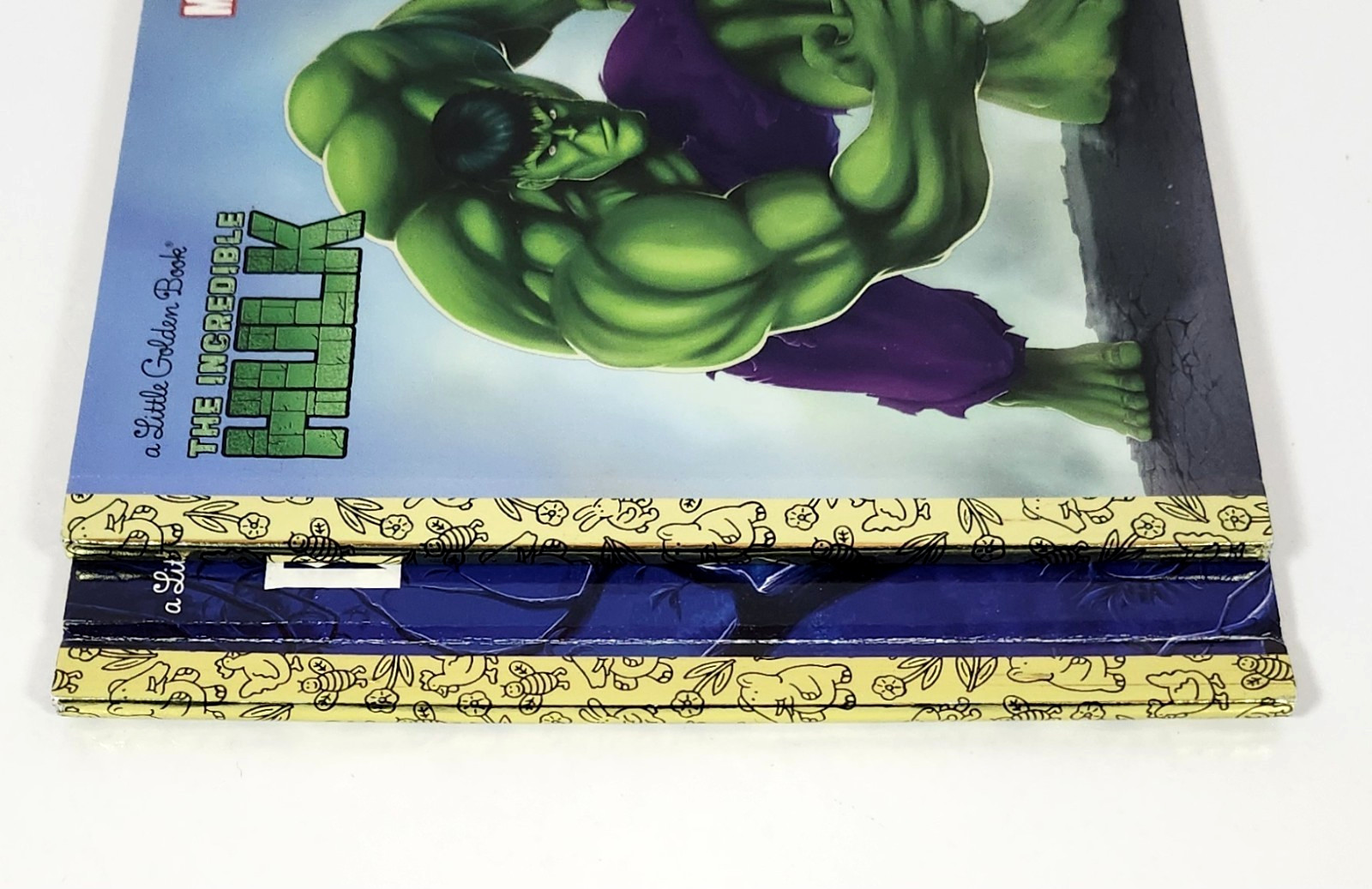 Marvel Little Golden Books 2 HC – Black Panther and The Incredible Hulk 2010s VG