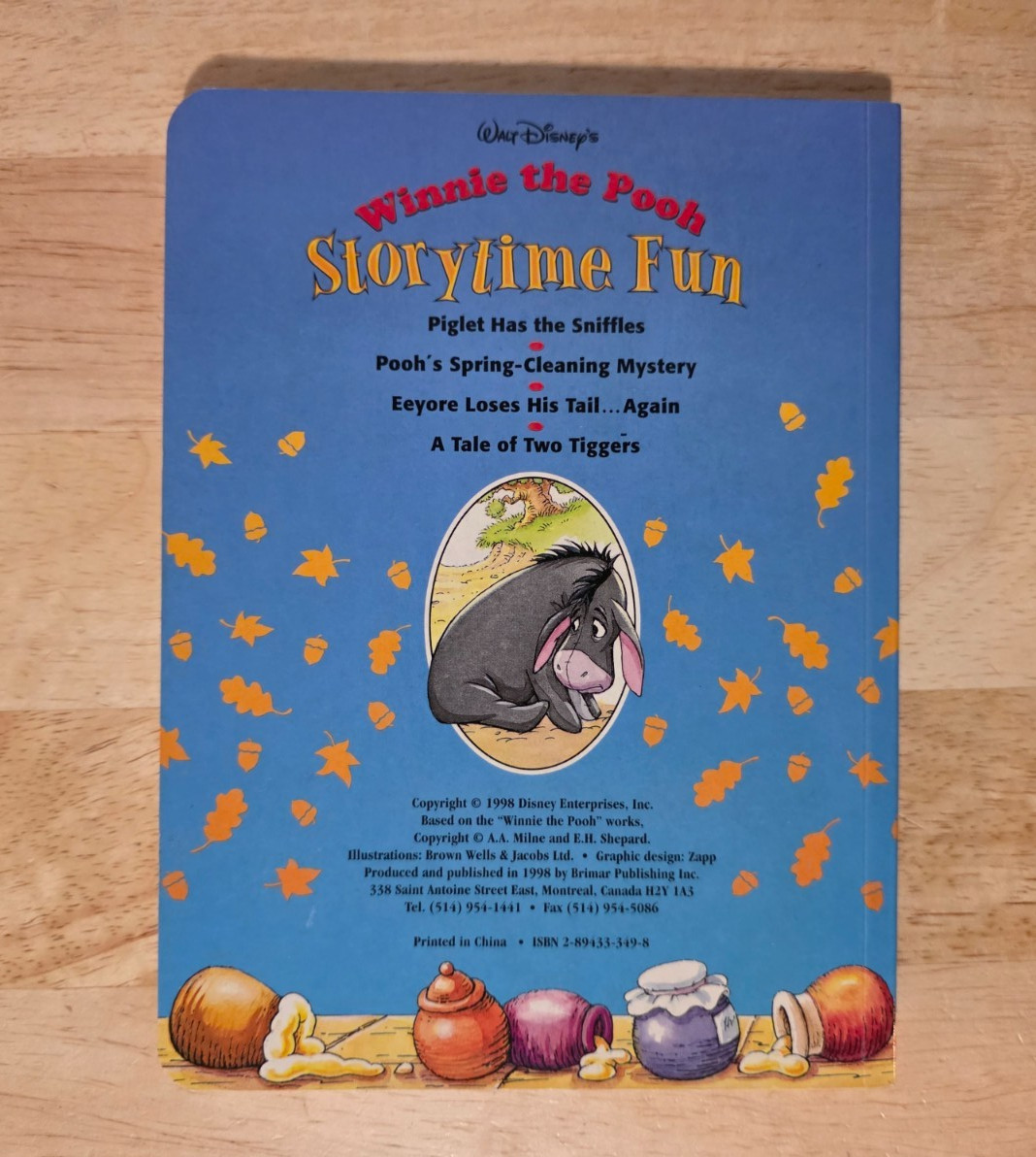 Winnie the Pooh Storytime Fun 4 Board Book Box Set