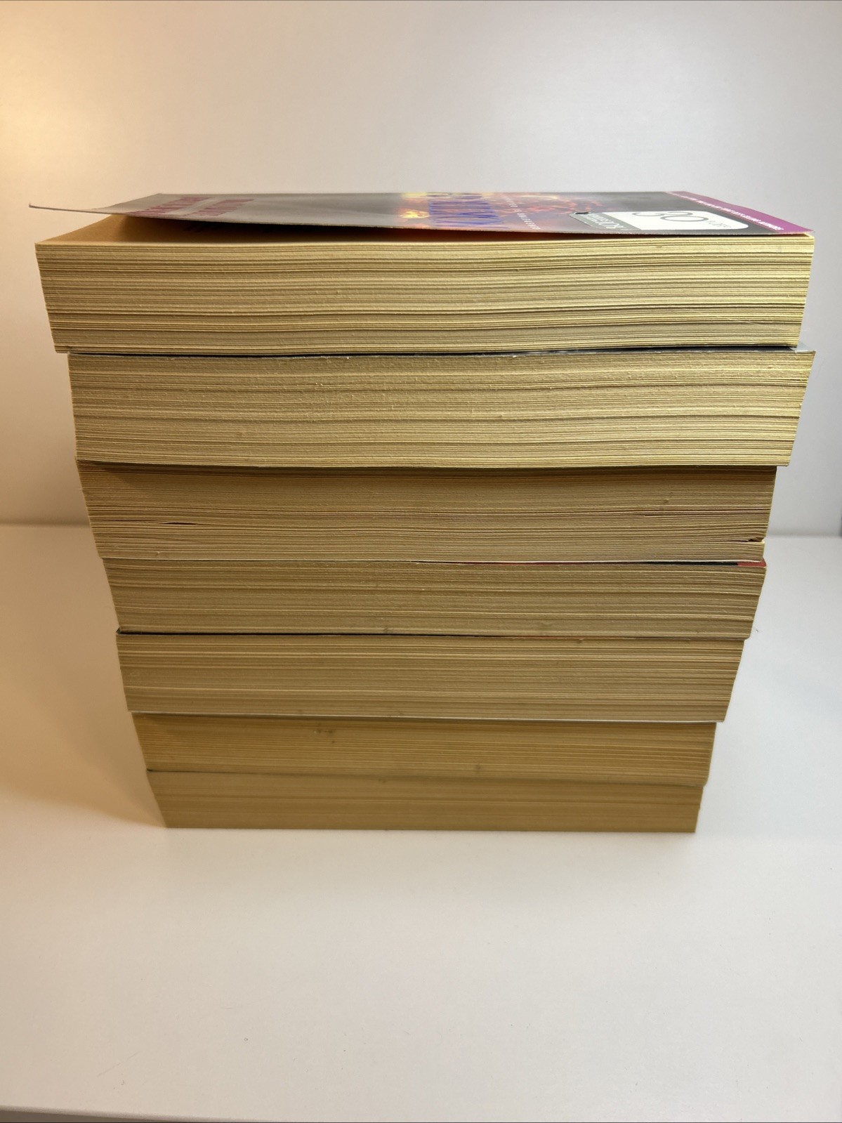Left Behind, Armageddon Apollyon Soft Lot 7 Books By Tim Lahaye/Jerry B. Jenkins