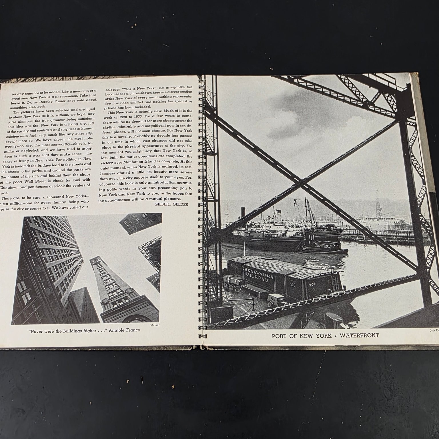 This is New York Seldes 1934 First Modern Photographic Book David Kemp