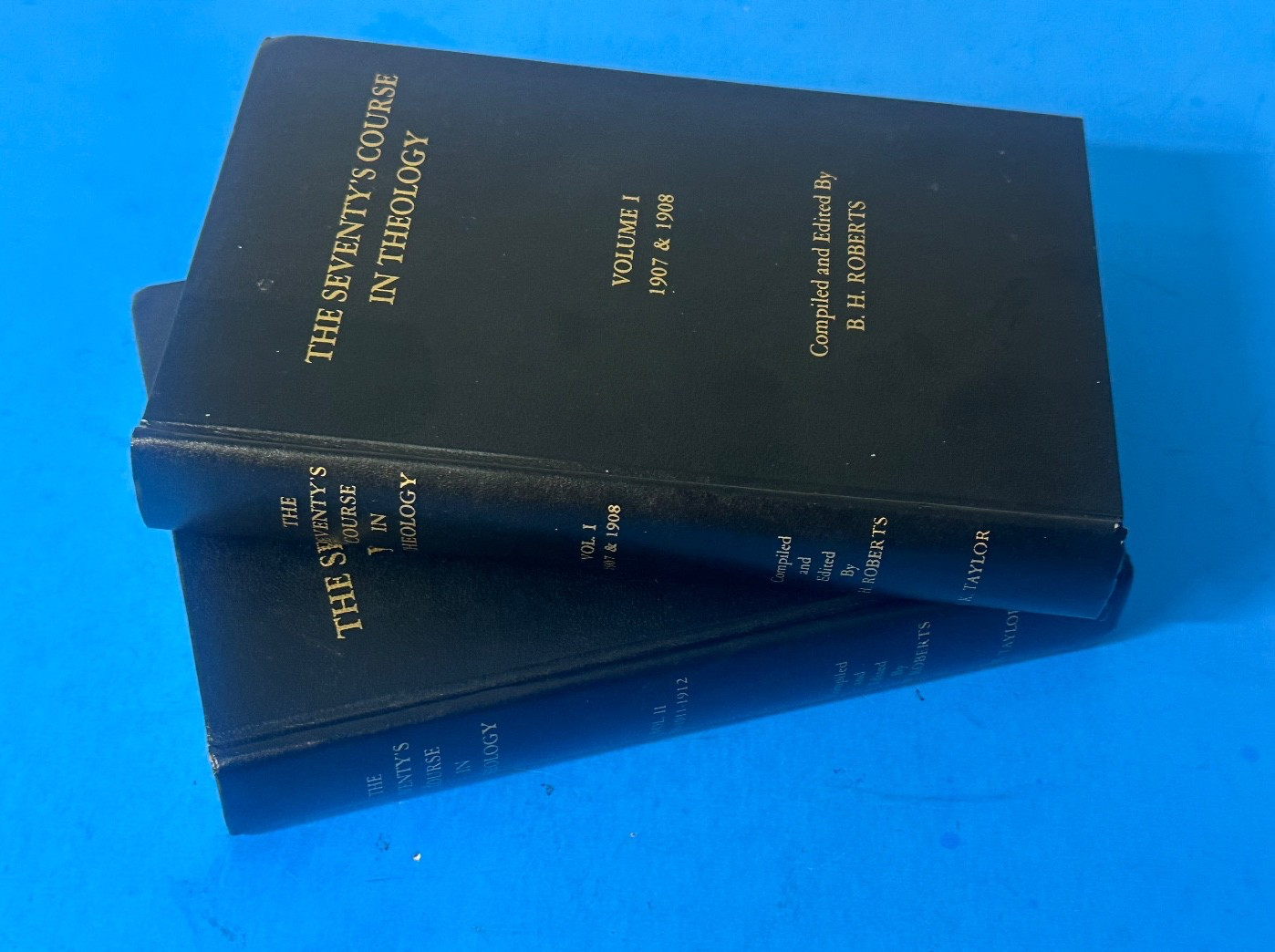 Seventy’s Course in Theology Vols 1-2 1907-1912 Roberts Mormon Taylor Reprint