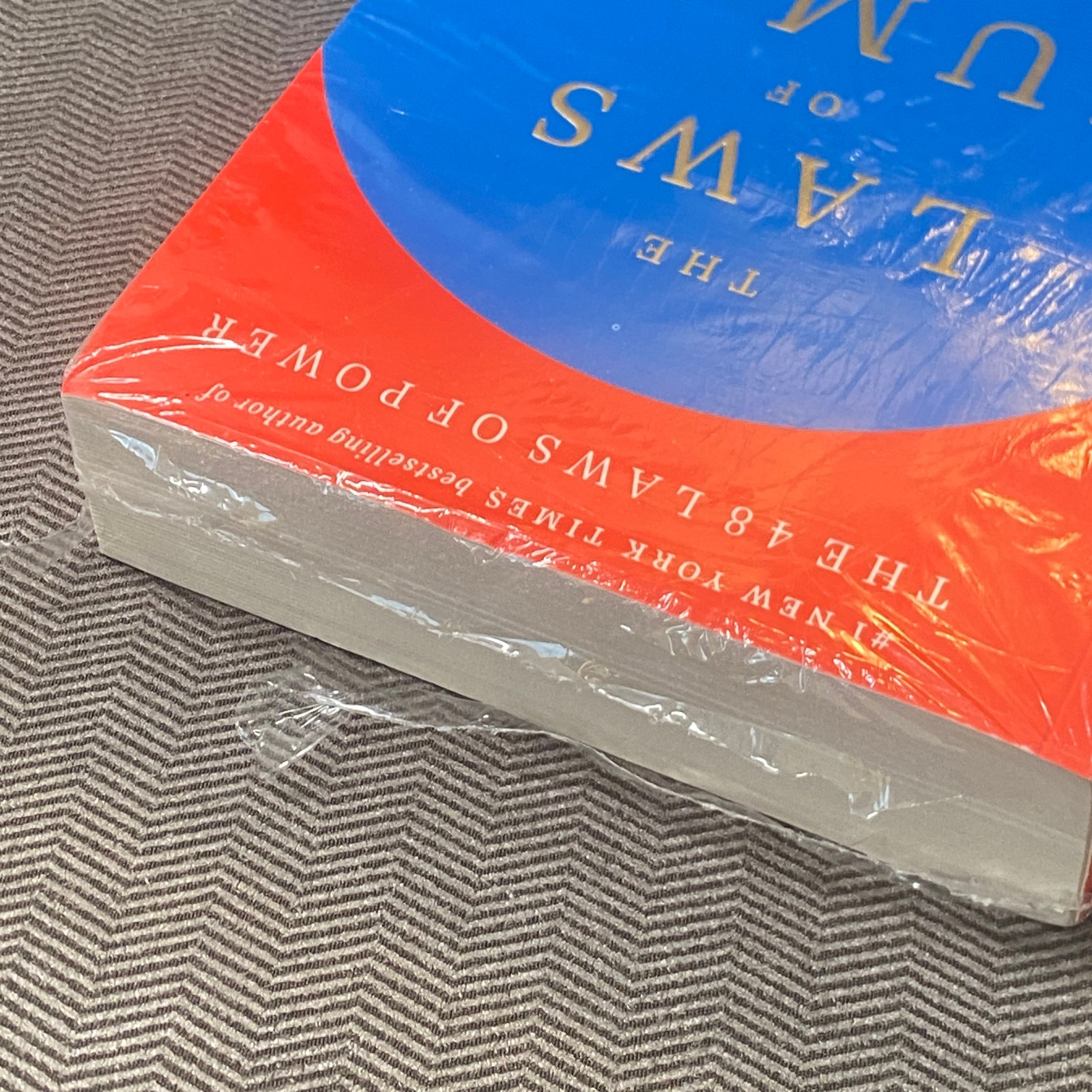 The 48 Laws Of Power + The Laws of Human Nature by Robert Greene ( Big Size )