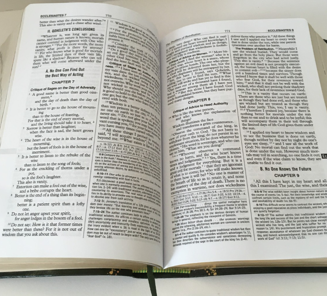 St. Joseph Edition Of The New American Bible Revised 2011 Book Green