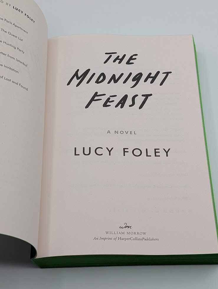 The Midnight Feast by Lucy Foley – Paperback 2024 – Very Good Condition
