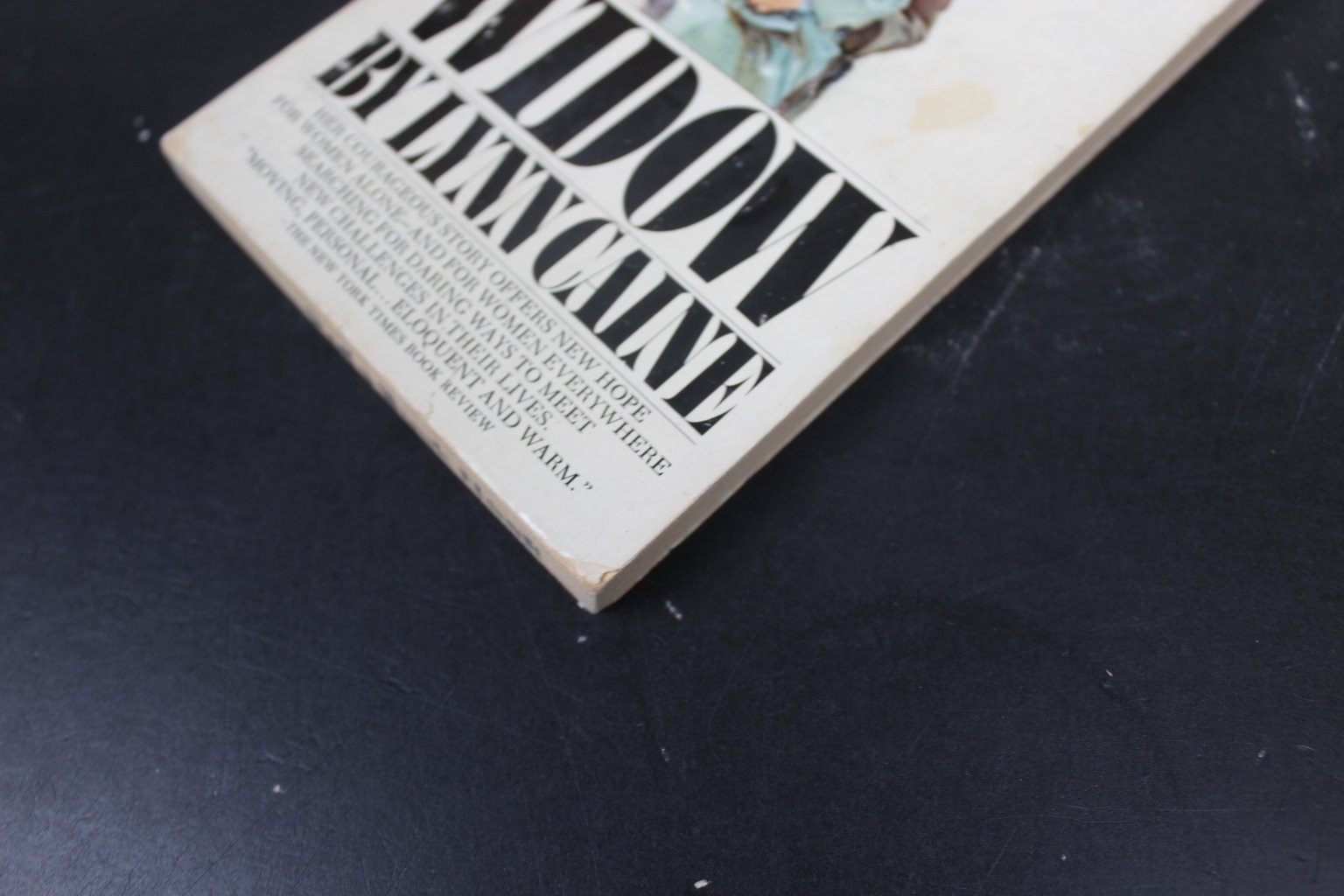 Widow Lynn Caine 1977 Bantam Edition First Printing Memoir Grief Self-Help PB