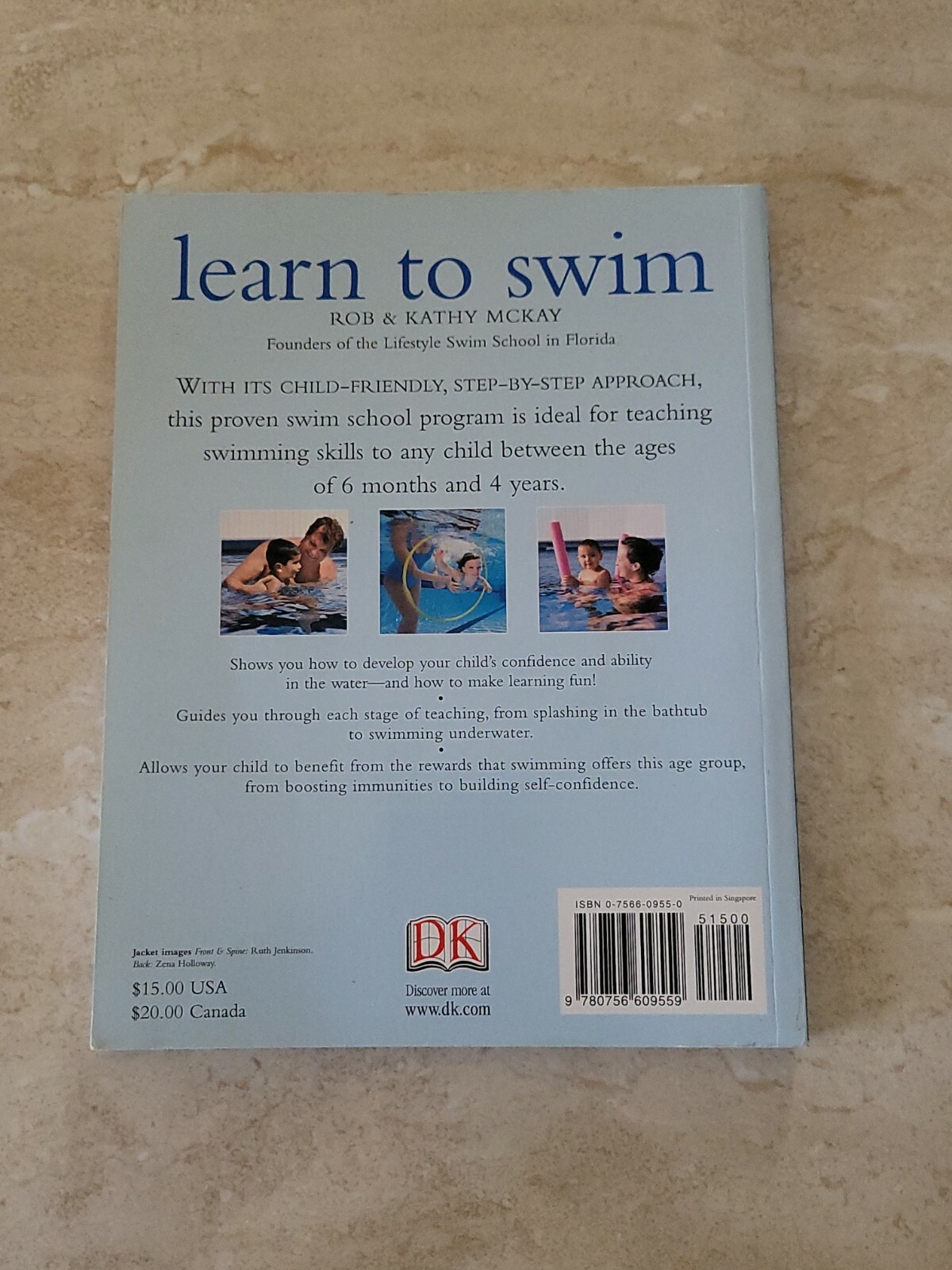Learn to Swim by Rob & Kathy McKay (1st Edition, Paperback, 2005)Signed!