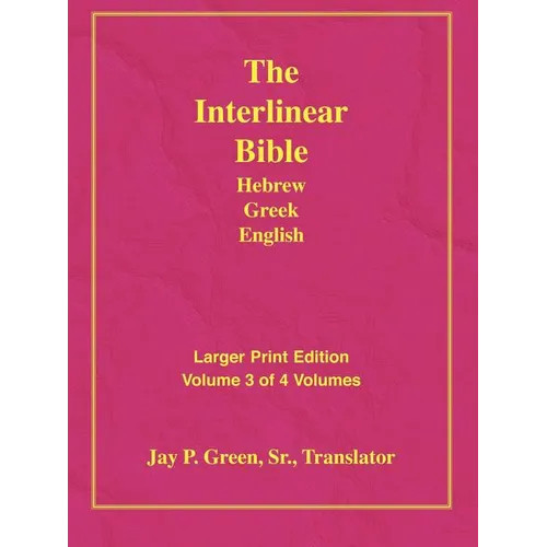 Larger Print Bible-Il-Volume 3 – Paperback