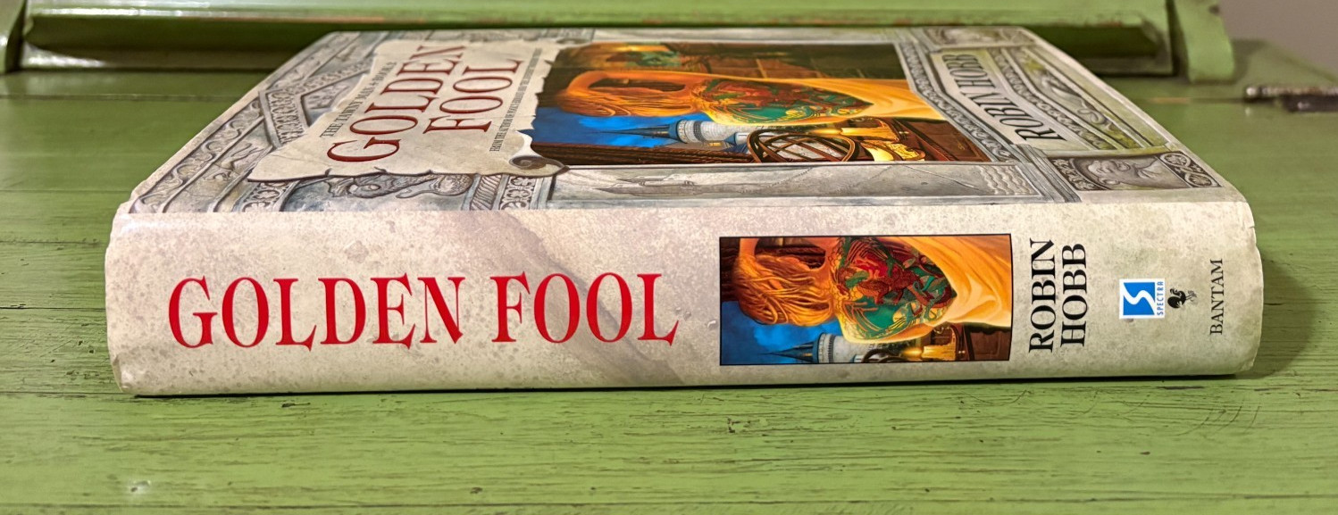 Robin Hobb Golden Fool Tawny Man Series #2 Hard Cover DJ Like New