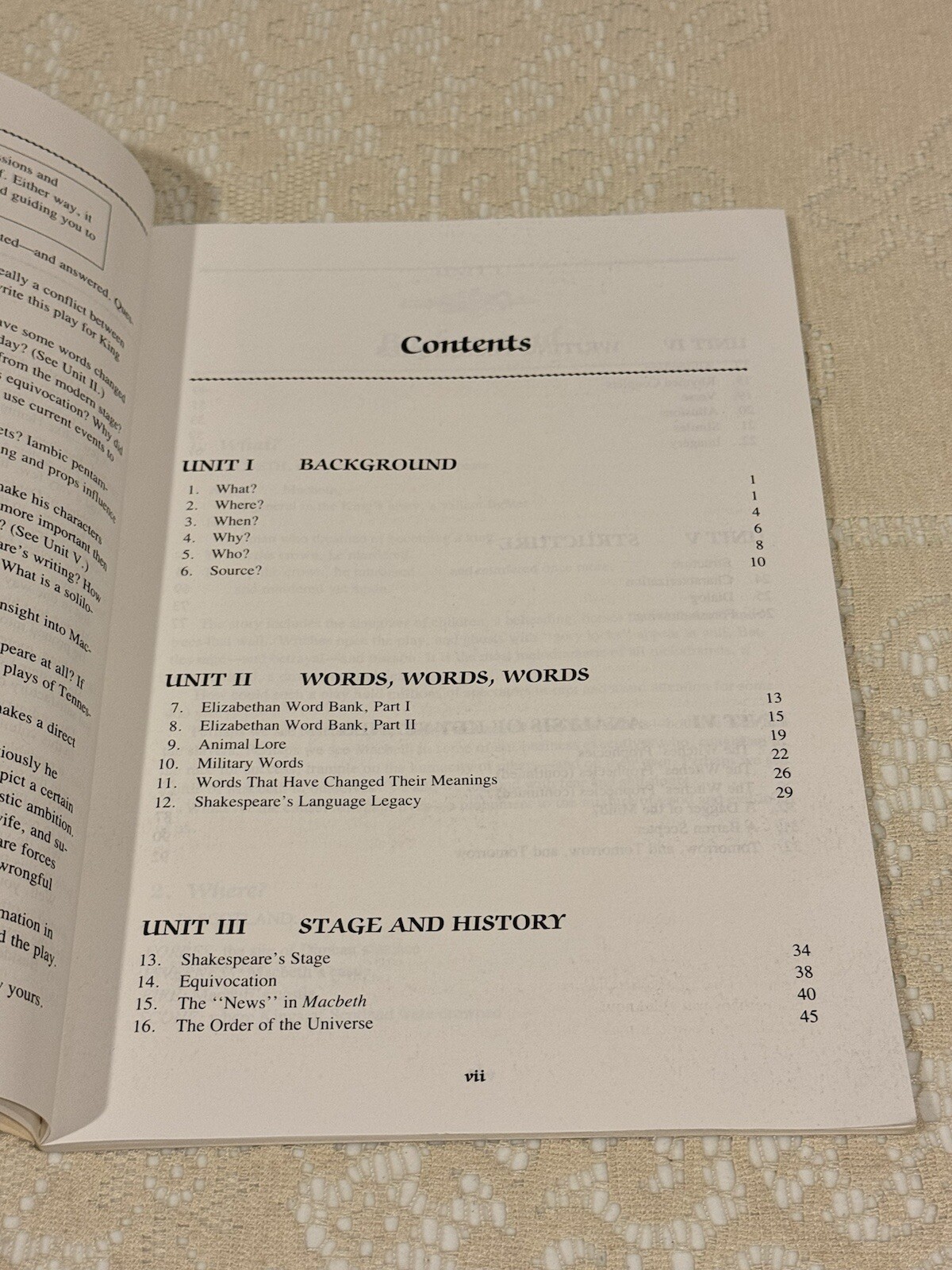 MACBETH A RESOURCE BOOK by Joan D. Berbrich – Amsco R 484 W Paperback 1988