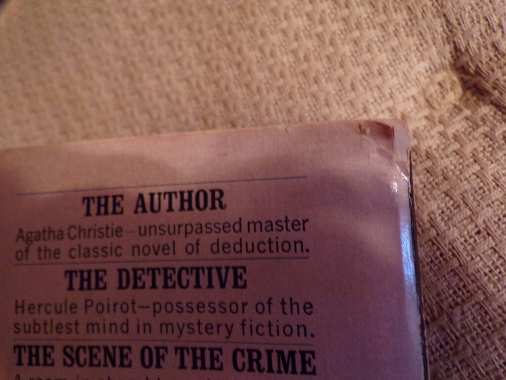 1962 A Holiday for Murder Agatha Christie Mystery Bantam Paperback