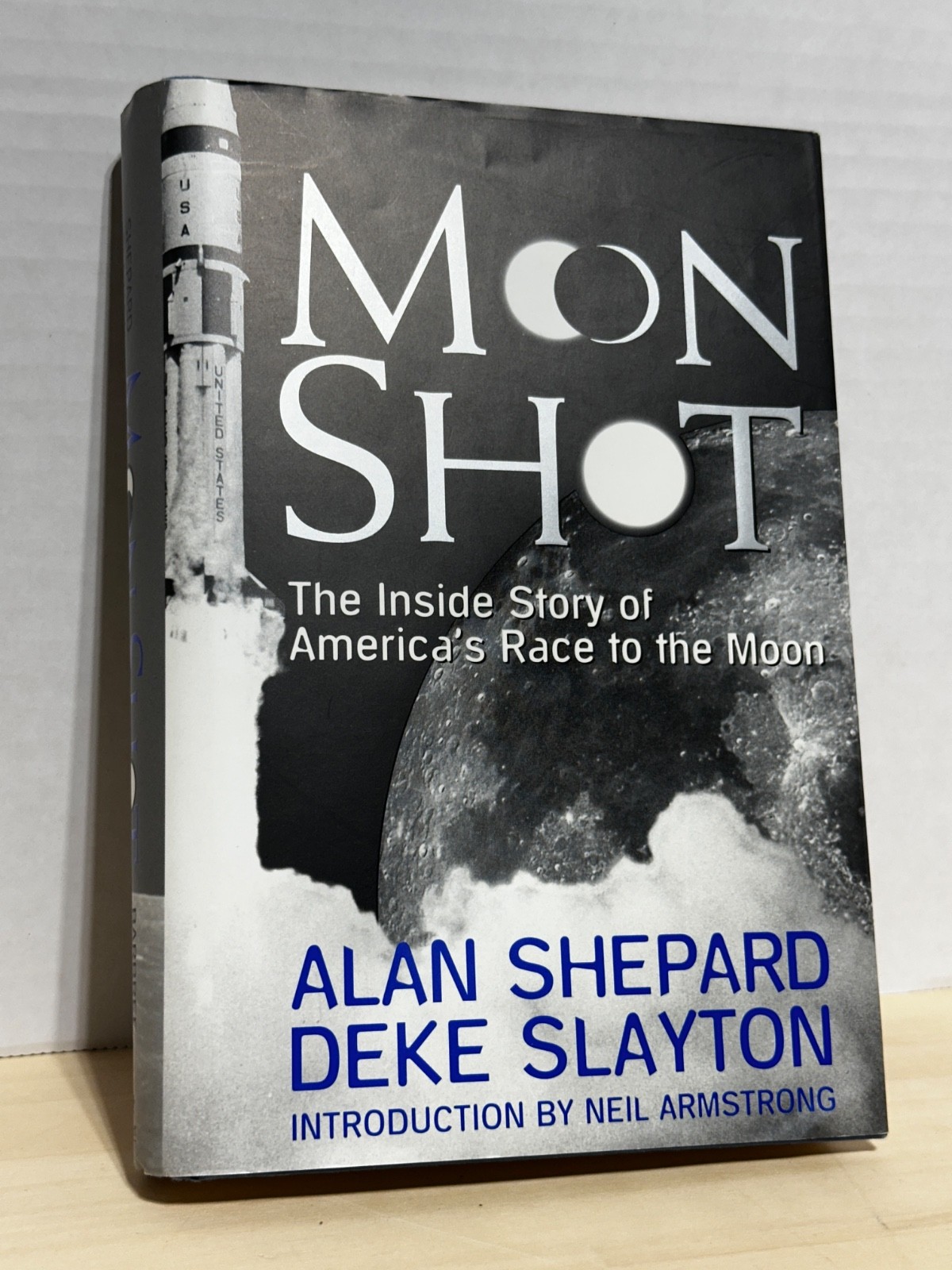 MOON SHOT – FIRST EDITION SIGNED BY ASTRONAUT ALAN SHEPARD 1994