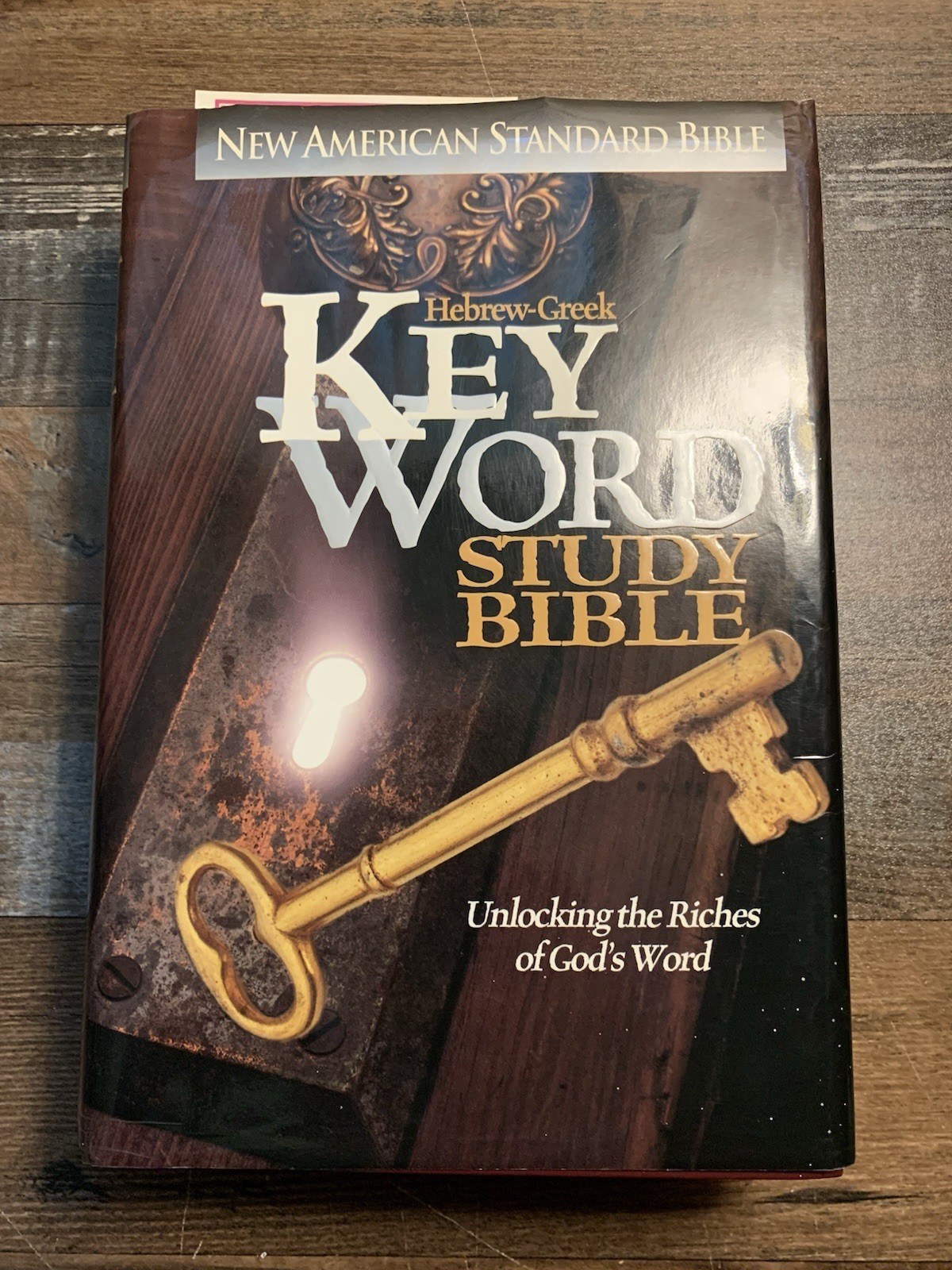 NASB Hebrew-Greek Key Word Study Bible Red Hardback