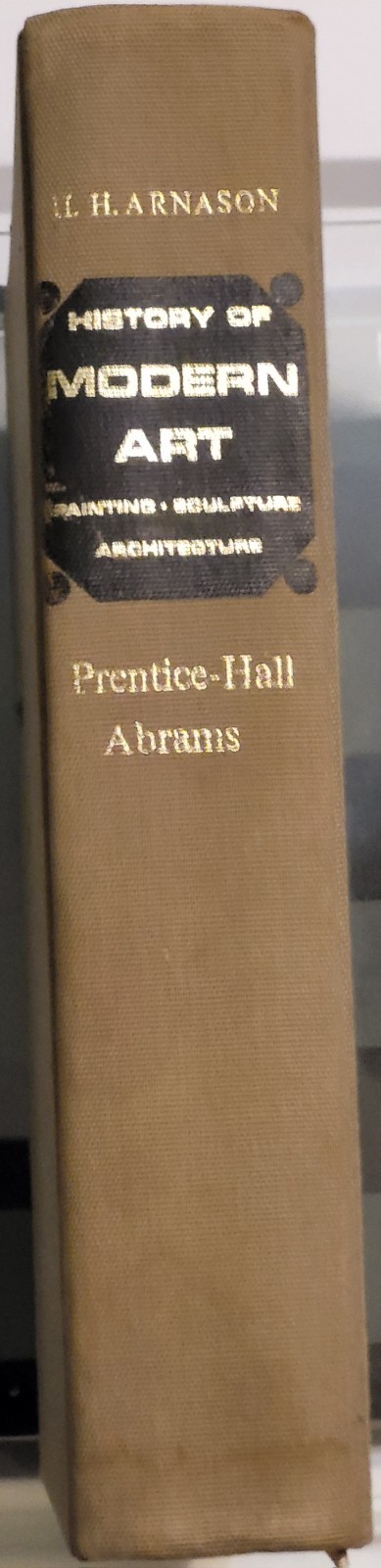 ​History Of Modern Art Abrams 1968 First Edition Hardcover Painting Sculpture