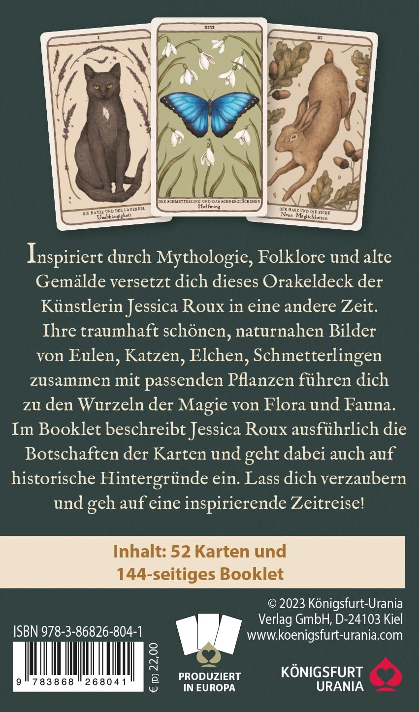 Jessica Roux Woodland Wardens: 52 Orakelkarten mit Bookl (Paperback) (UK IMPORT)
