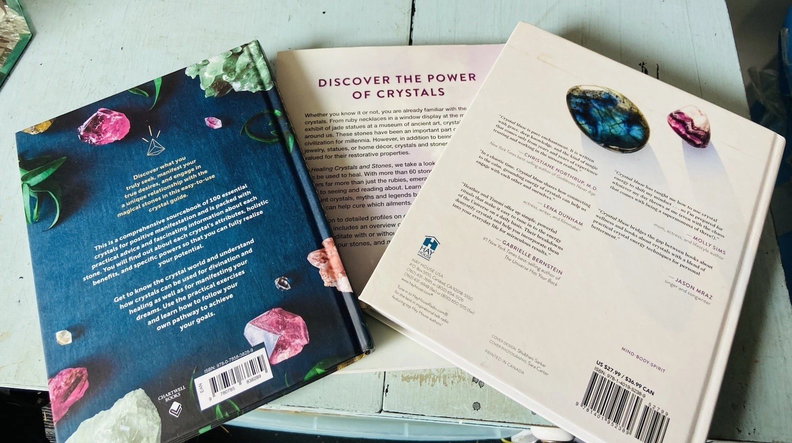 Crystals & Stones Identification & Manifestation Book Bundle