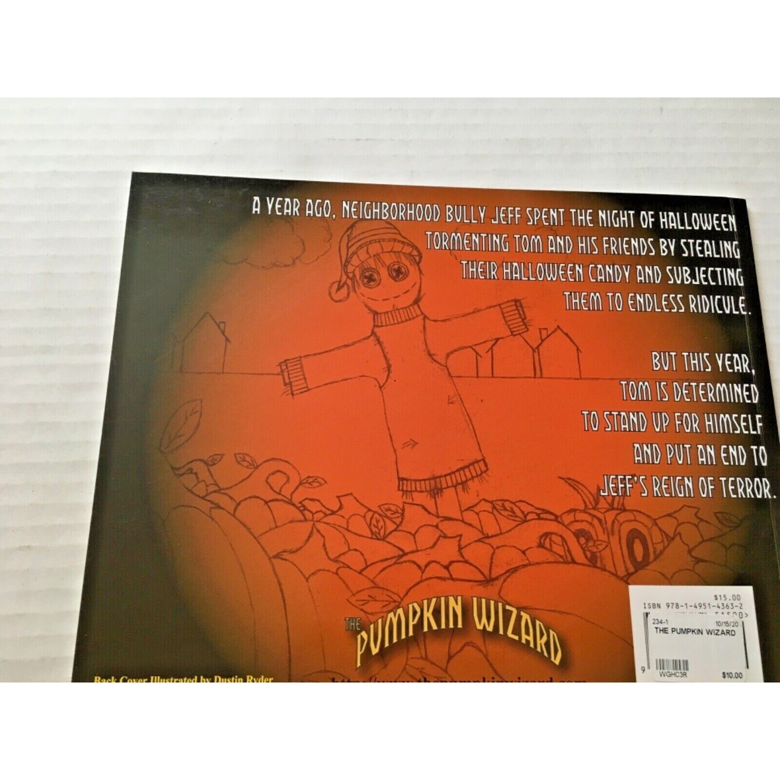 The Pumpkin Wizard by Derek Dextraze 2015 1st Edition Limited #658/3,000