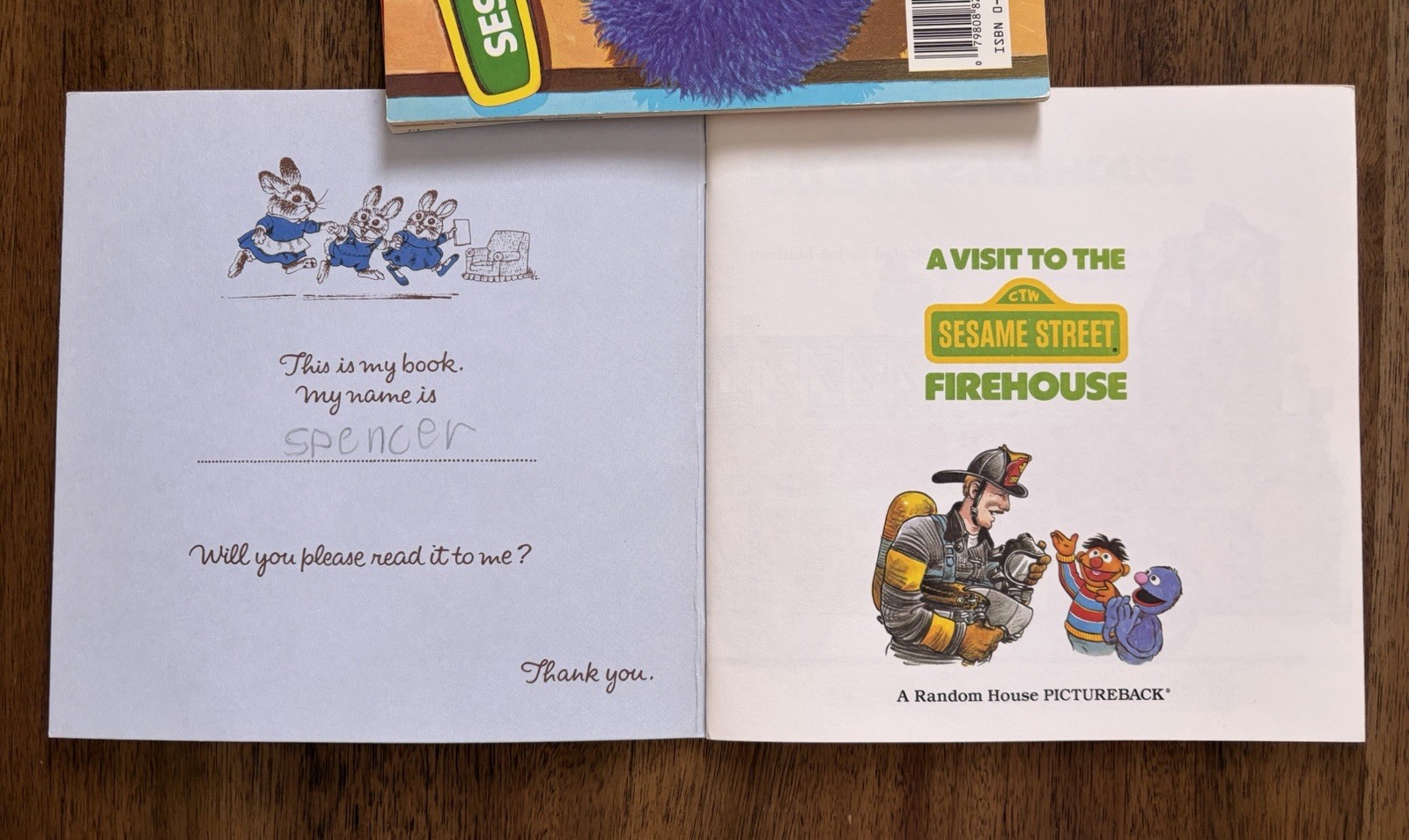 3 Vintage Sesame Street Paperback Books Illustrated Random House.