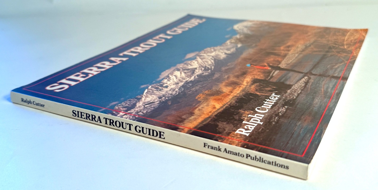 SIERRA TROUT GUIDE, Ralph Cutter, 1991 Paperback Book, 112 pages