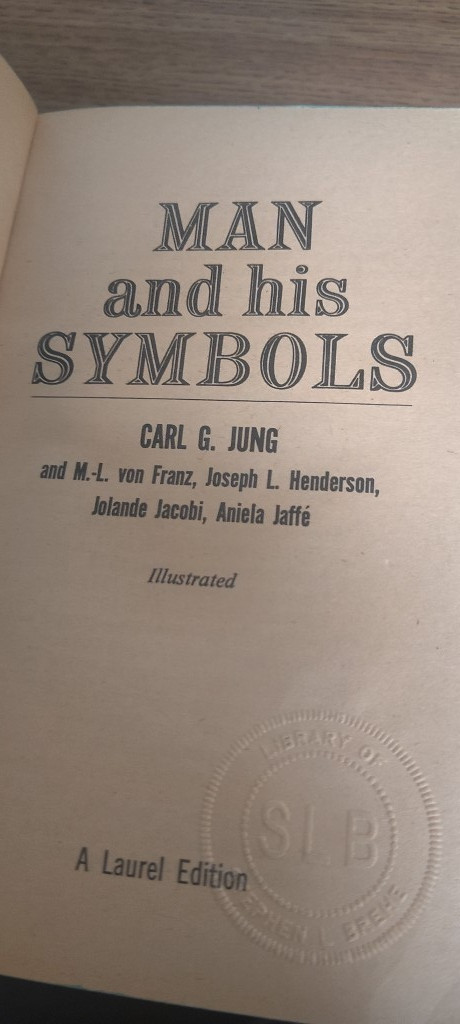 Man and His Symbols book Carl G. Jung 1978 dell paperbacks laurel edition