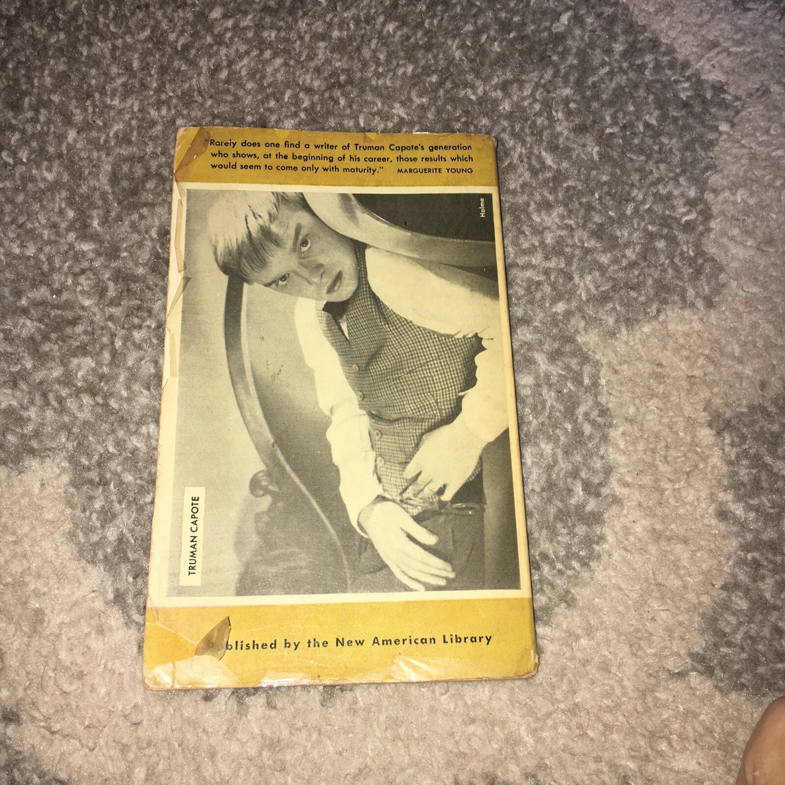 Vintage 1949 Signet Book Paperback Novel Other Voices Other Rooms Truman Capote