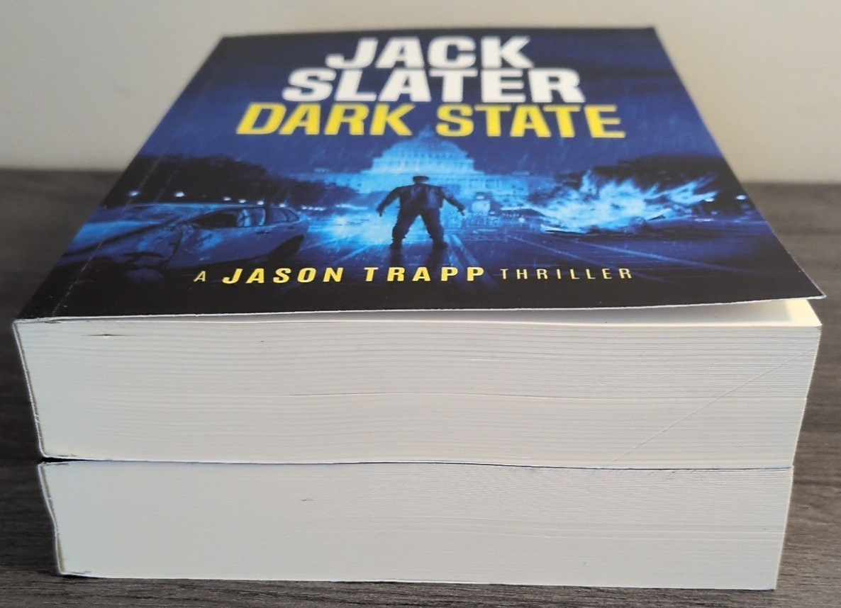 Dark State & False Flag books 1&2 of the Jason Trapp Thrillers by Jack Slater