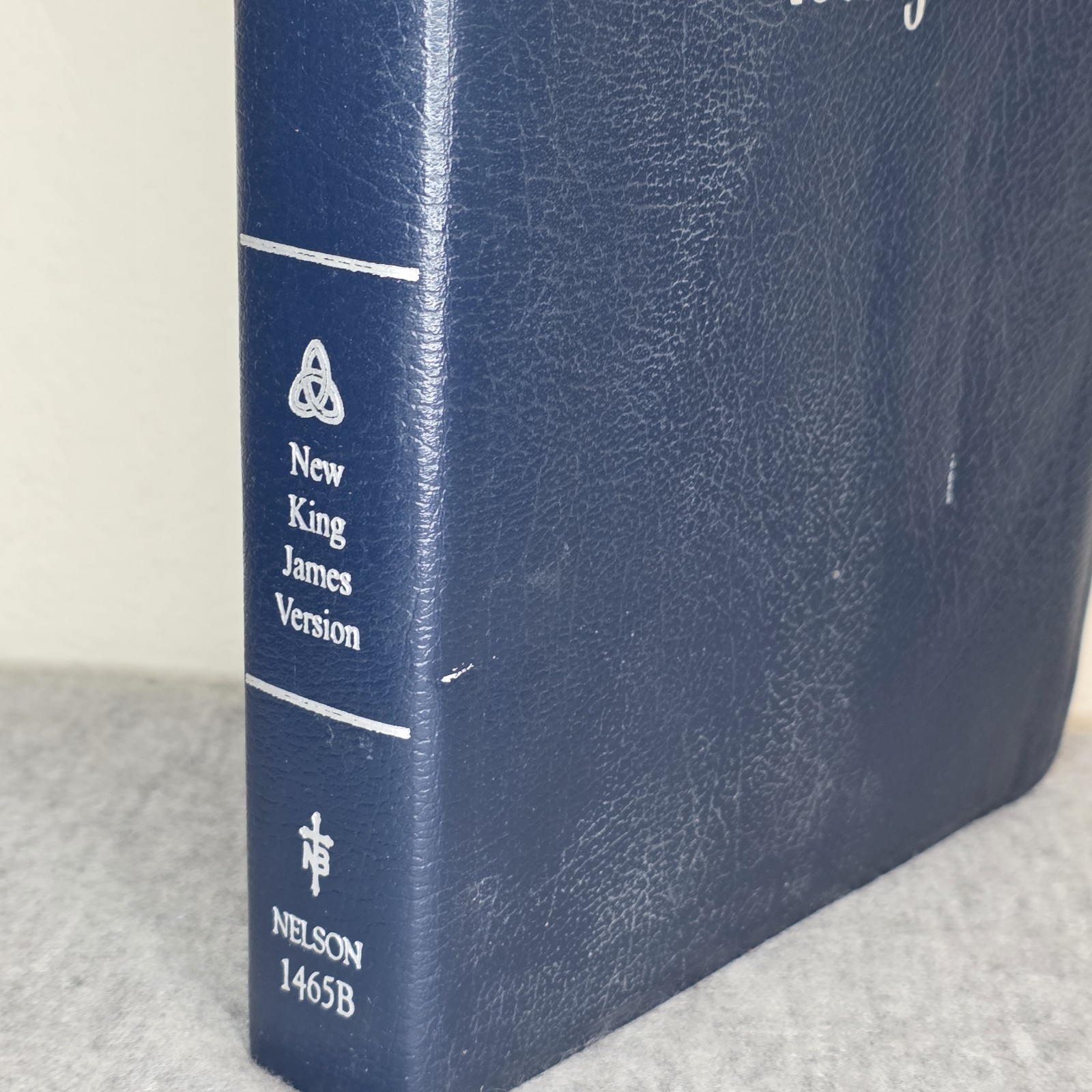 PROPHECY STUDY BIBLE NKJV NELSON 1465B GENUINE BONDED LEATHER JOHN HAGEE