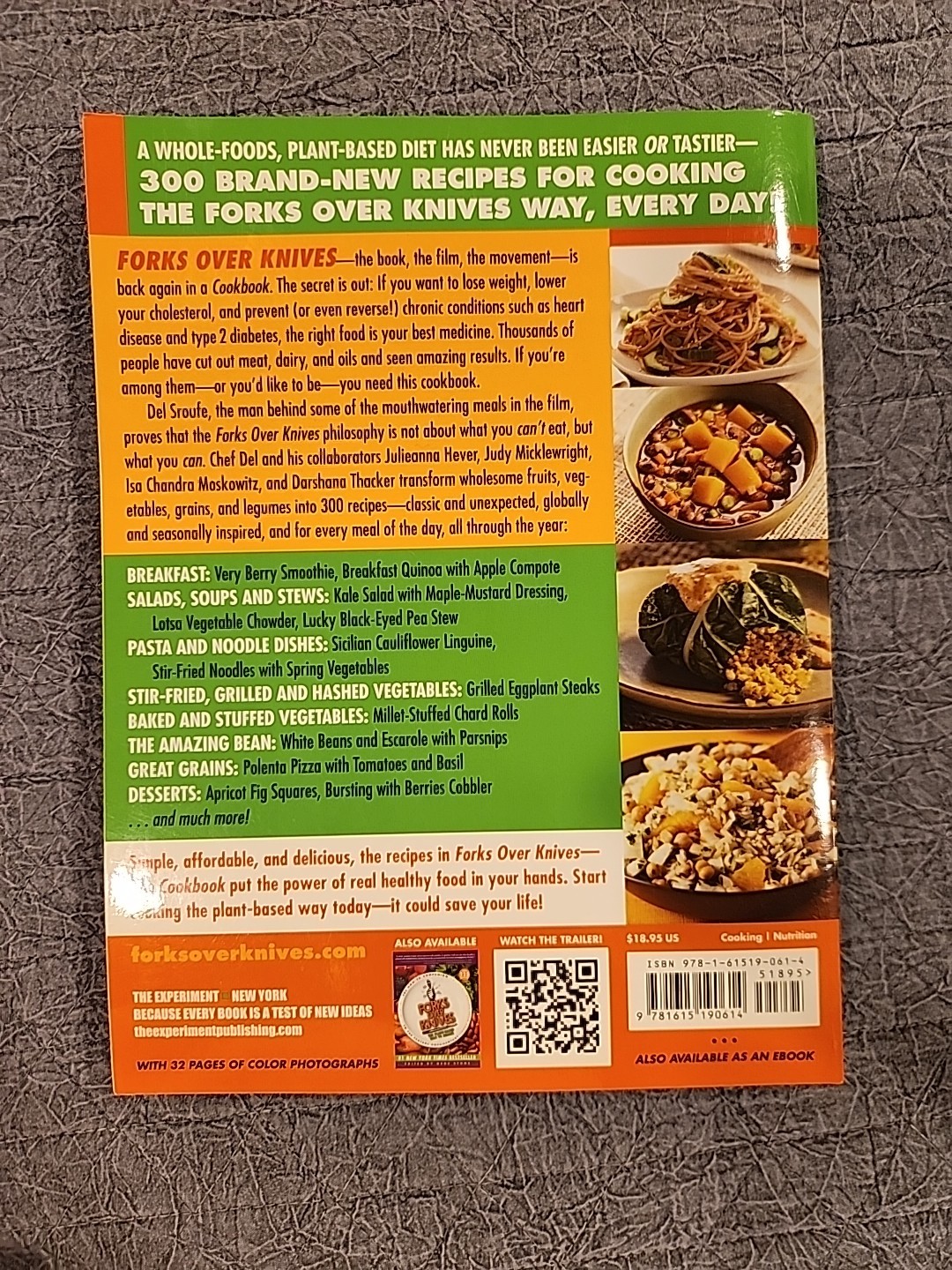 Forks Over Knives – the Cookbook – Paperback Over 300 Recipes