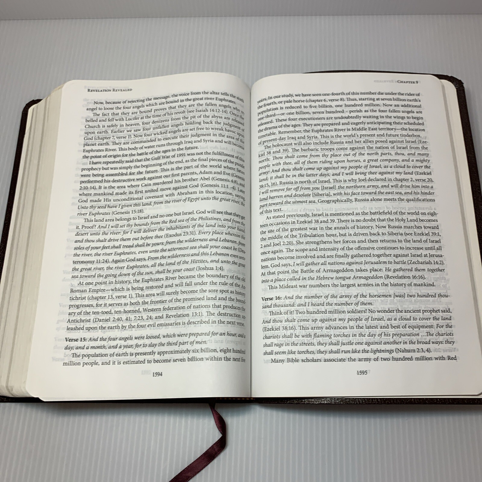 The Jack Van Impe Prophecy Bible, KJV Red Letter Limited Special Edition Leather