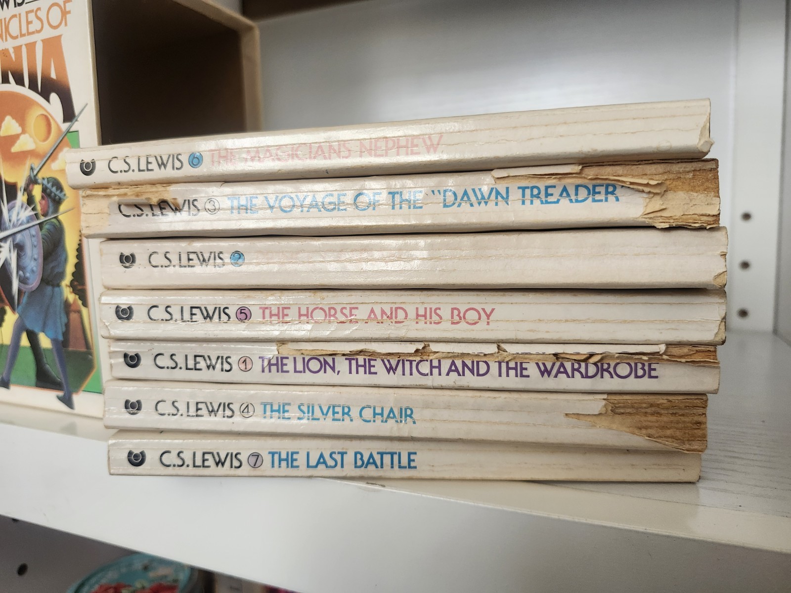 LOTR Box Set 1982 and Chronicles of Narnia Box Set 1978 Vintage Books
