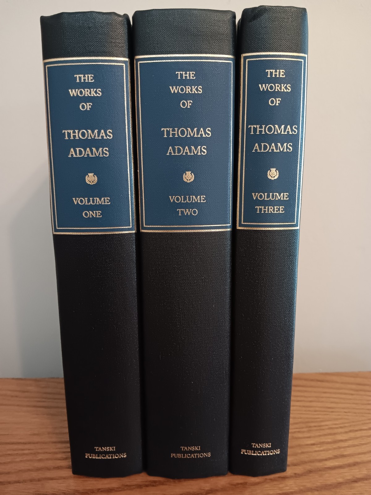 The Works Of Thomas Adams 3 Volume Set Rare
