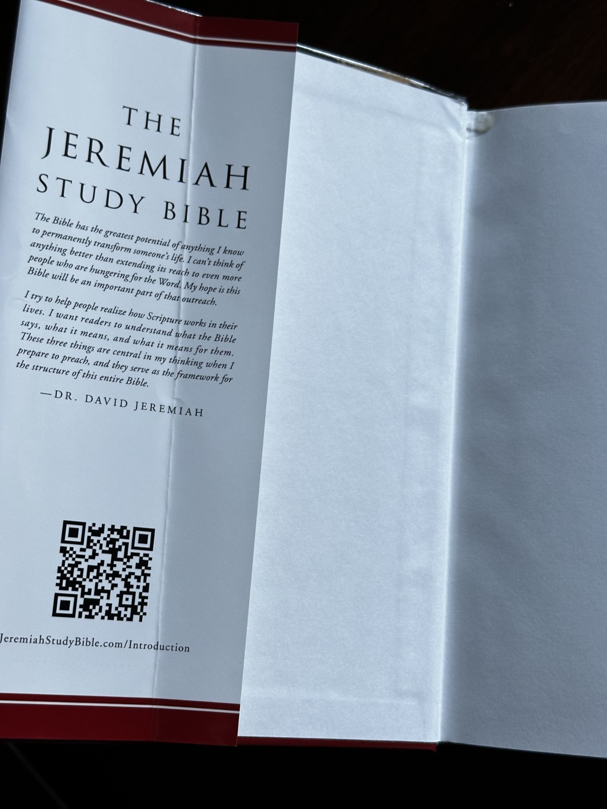 Jeremiah Study Bible – NKJV by David Jeremiah Full Size Print Worthy Publishing
