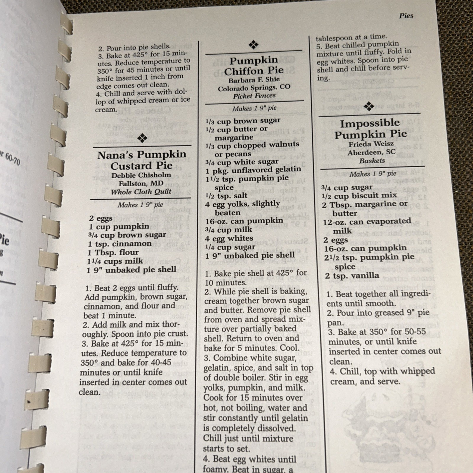 A Quilter’s Christmas Cookbook – Louise Stoltzfus & Dawn J Ranck ~ 348 Pages