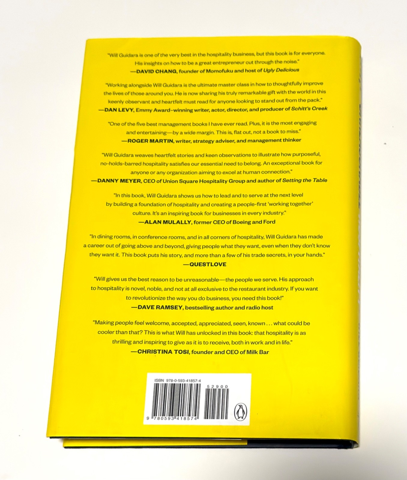 Will Guidara Unreasonable Hospitality (Hardback)