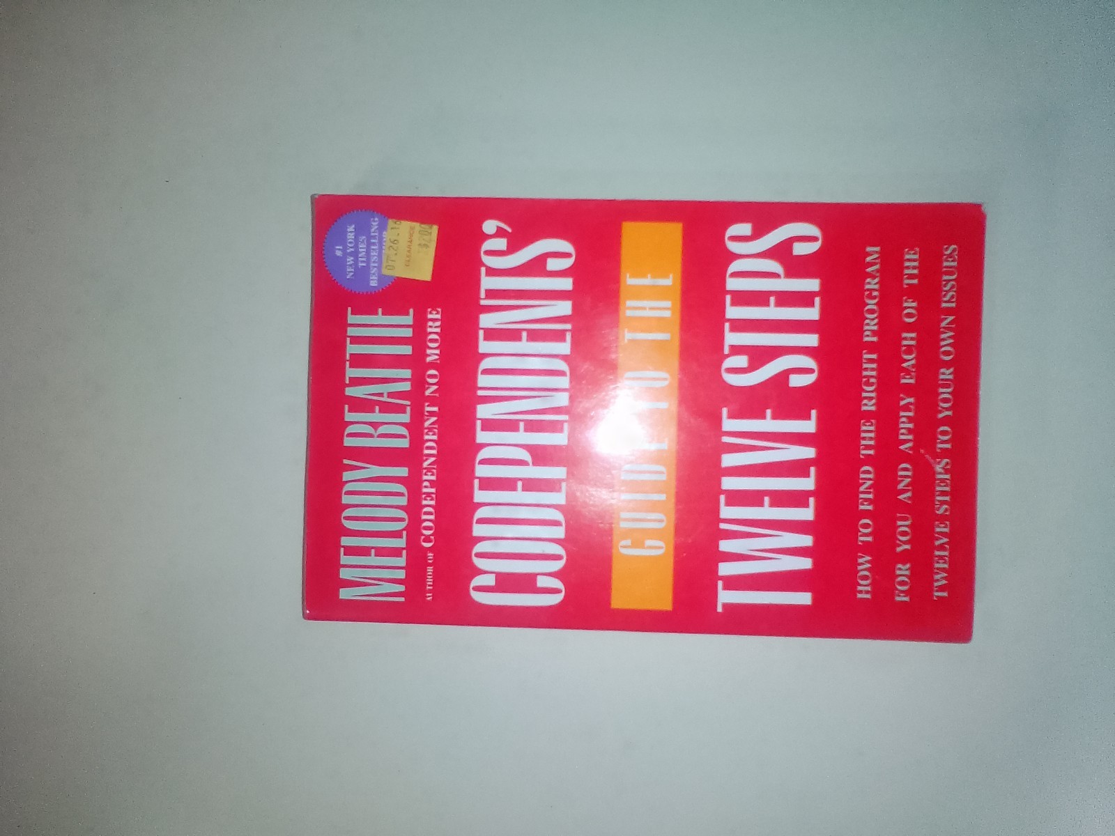 Melody Beattie Codependents‘ Guide to the Twelve Steps Paperback Self-Help