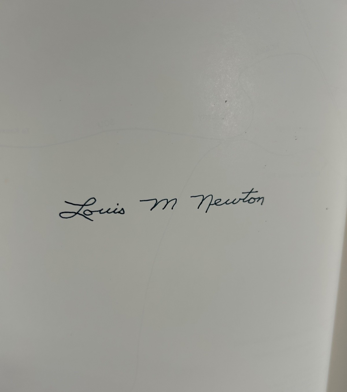 Rails Remembered Volume 1 – Louis M Newton 1992 W / Dust Jacket SIGNED