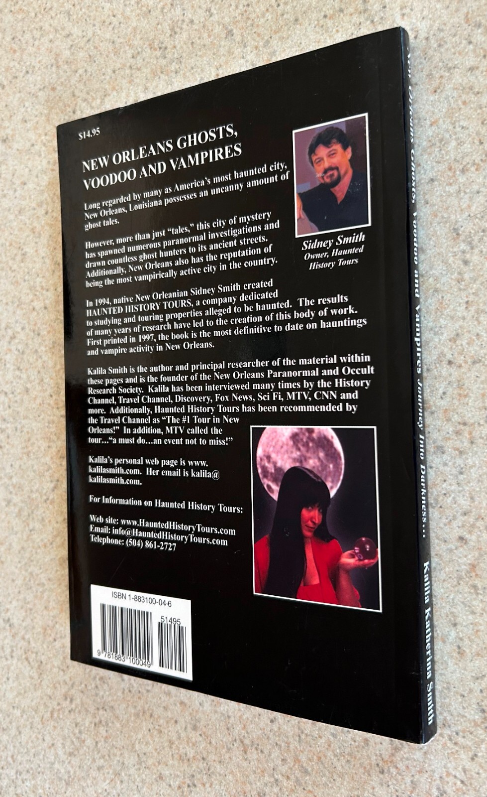 Kalila SMITH — New Orleans Ghosts Voodoo Vampires — 2007 SIGNED TPB