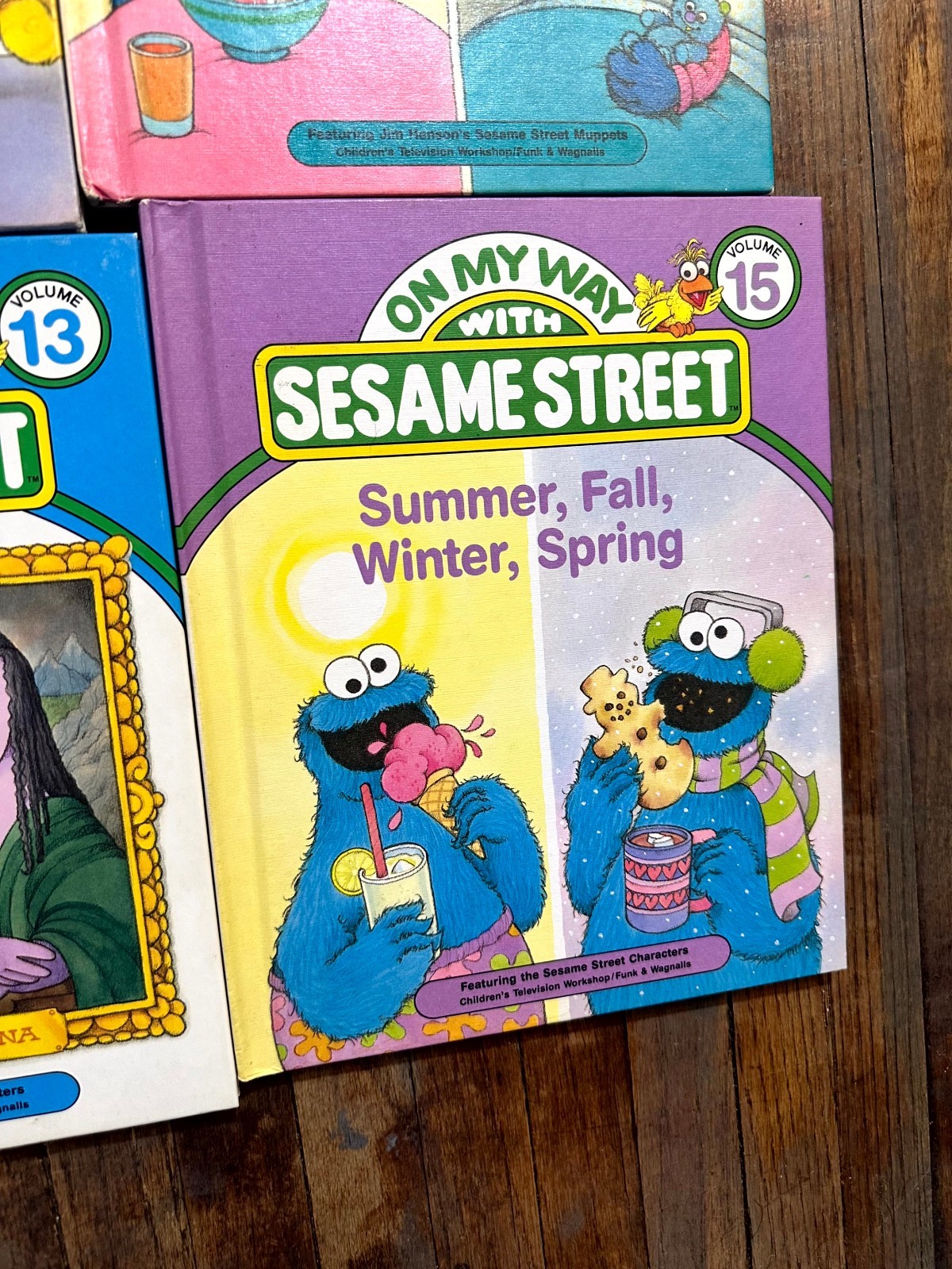 Vintage On My Way Jim Henson’s Sesame Street Muppets Funk And Wagnalls Books