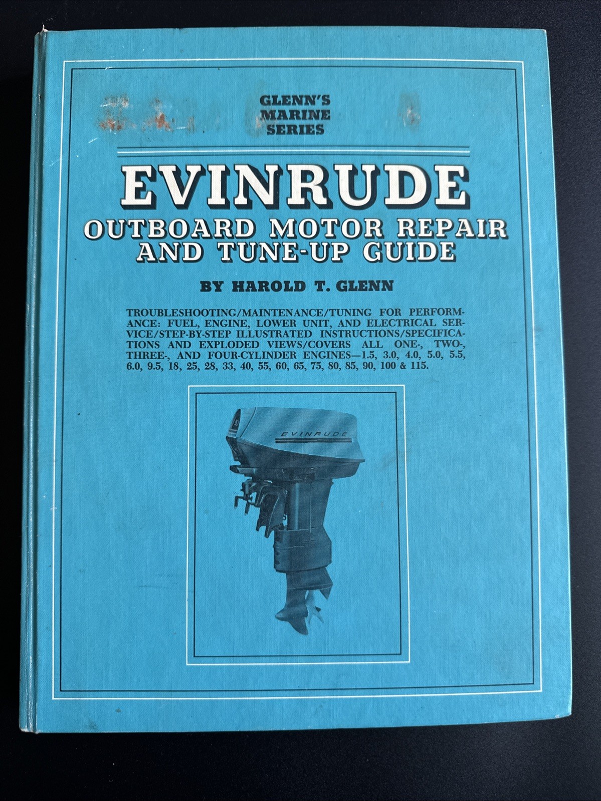 Evinrude Outboard Motor Repair Tune-Up Guide Glenn’s Marine Series HB 1969 JRR34