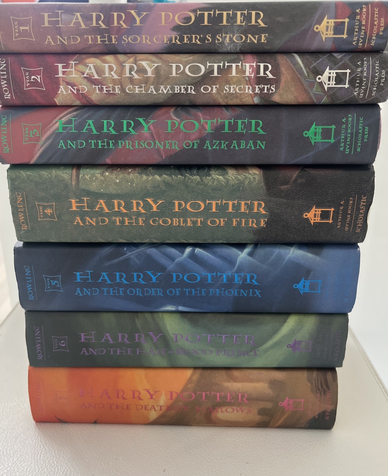 Harry Potter Hardcover Set 1-7 J.K. Rowling