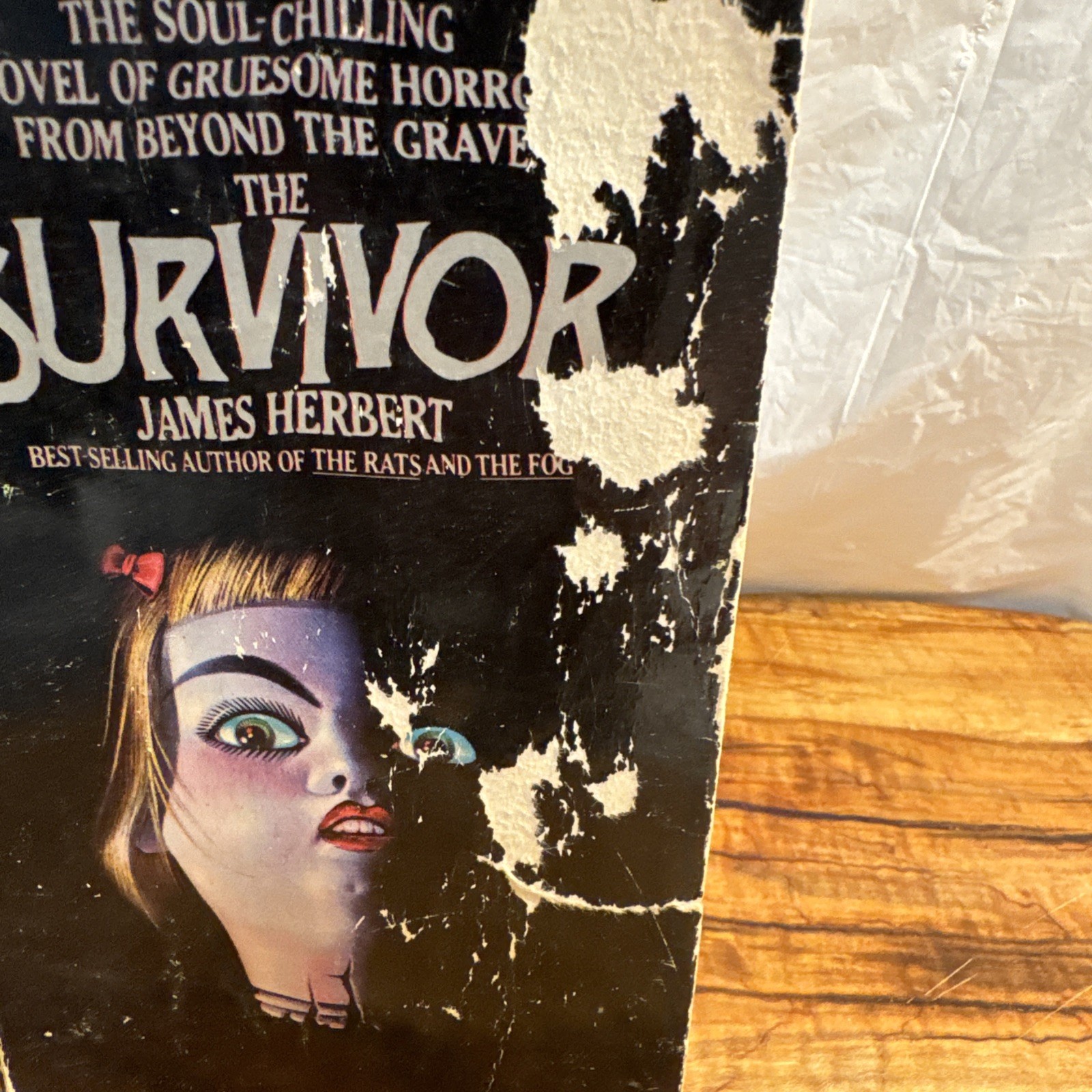 THE SURVIVOR 1977 PAPERBACK BOOK BY JAMES HERBERT