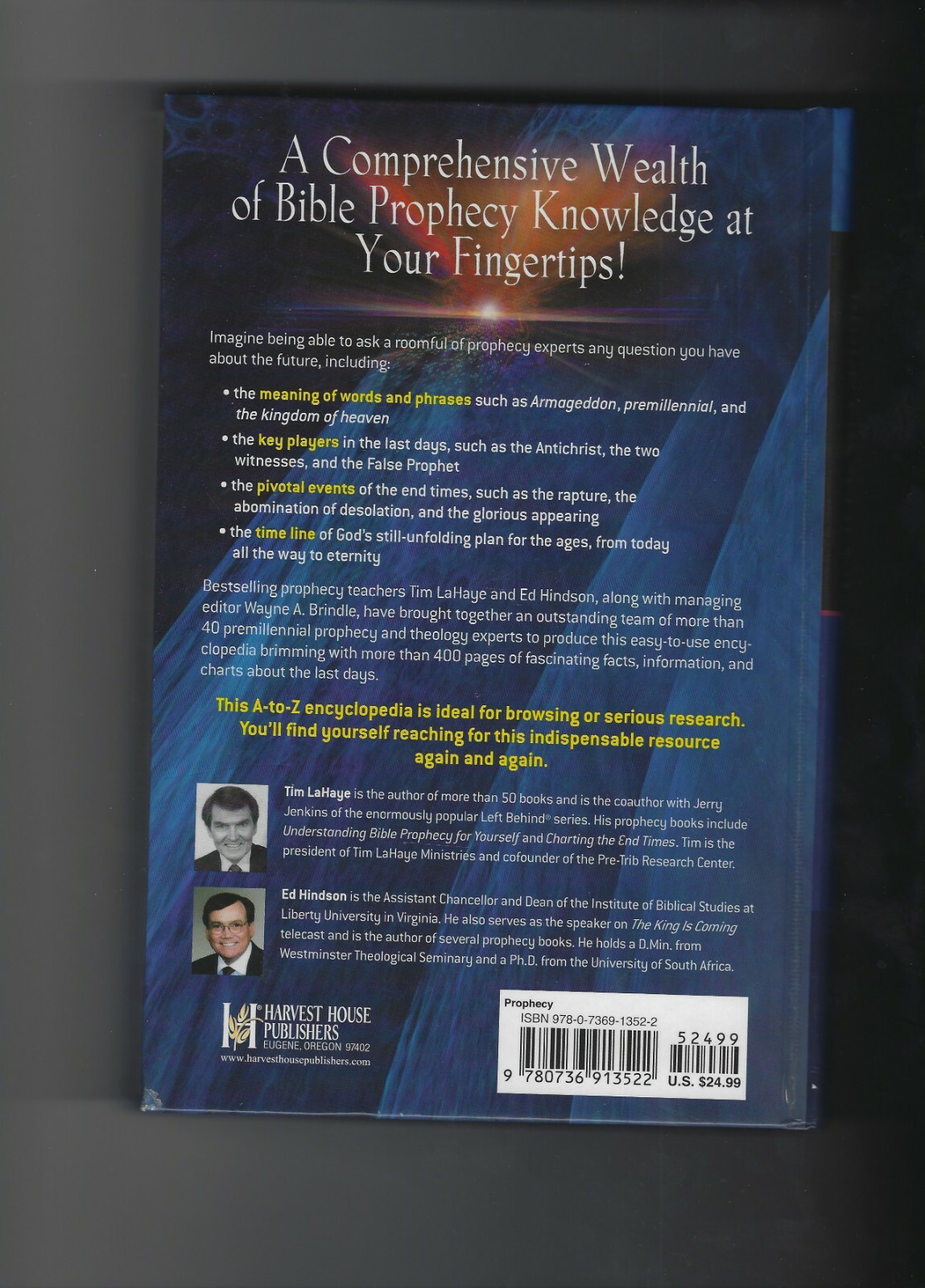 THE POPULAR ENCYCLOPEDIA OF BIBLE PROPHECY-TIM LAHAYE-WORLD’S FOREMOST PROPHECY