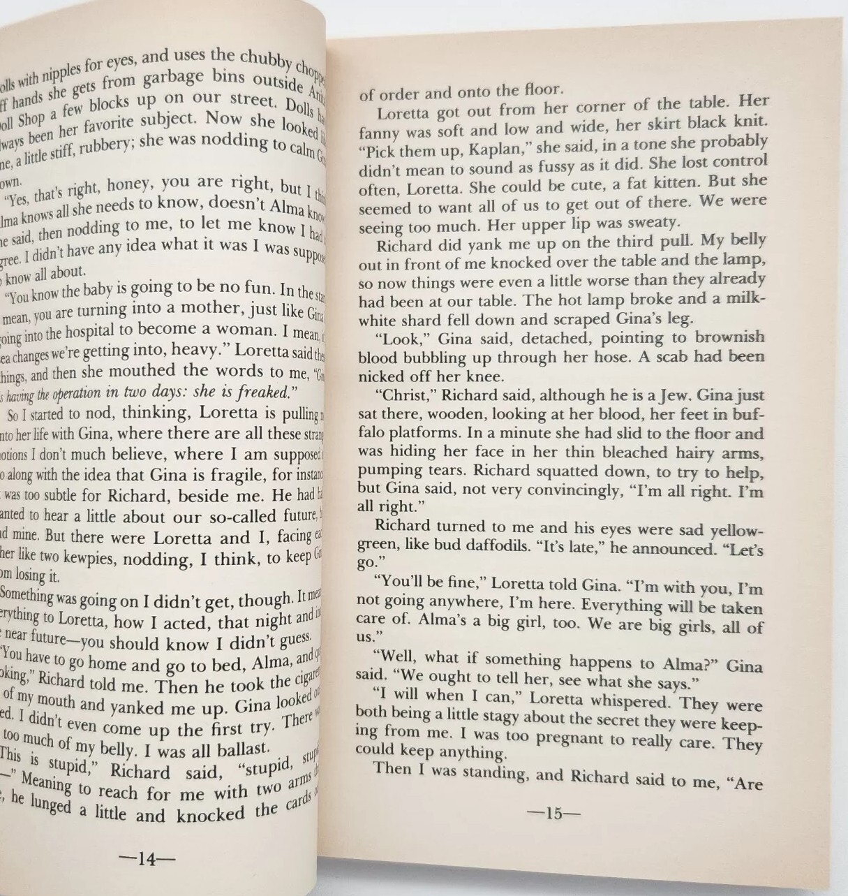 A Period Of Confinement by Moira Crone 1st Perennial Library Edition 1987 Book