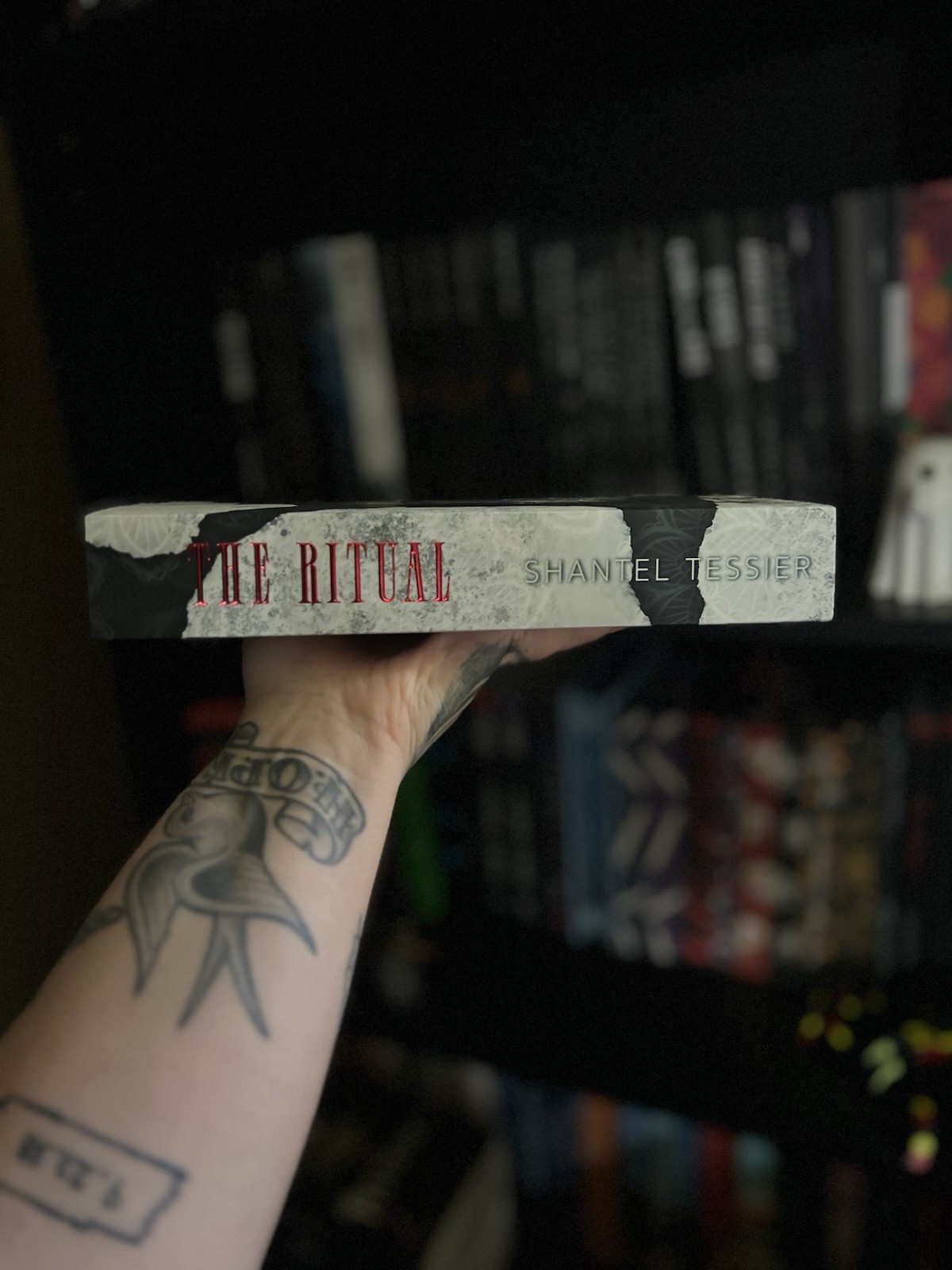 Shantel Tessier The Ritual Exclusive Signing Edition Signed Inscribed Paperback