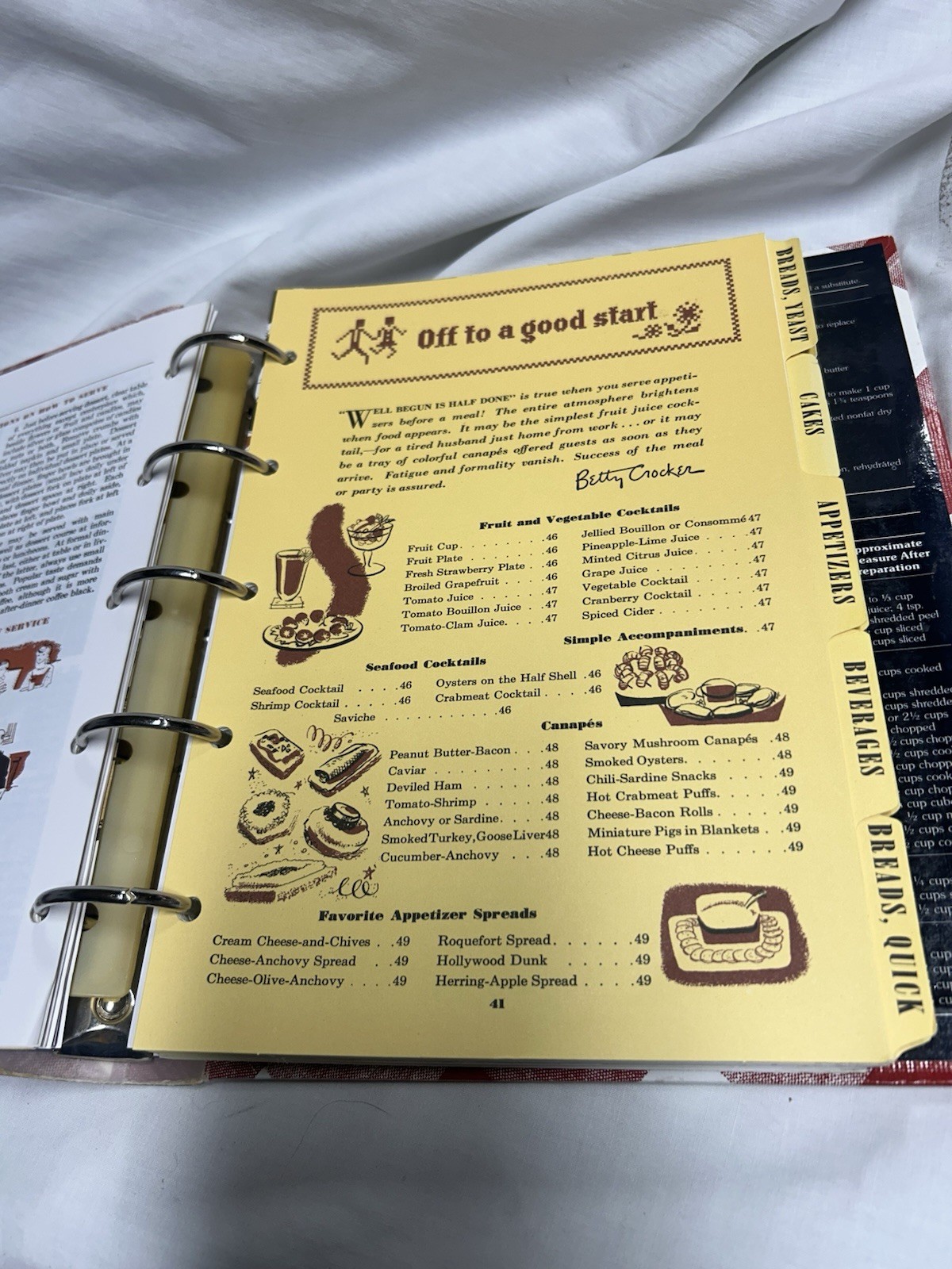 Better Homes and Garden New Cookbook 1998 Facsimile Edition of 1950