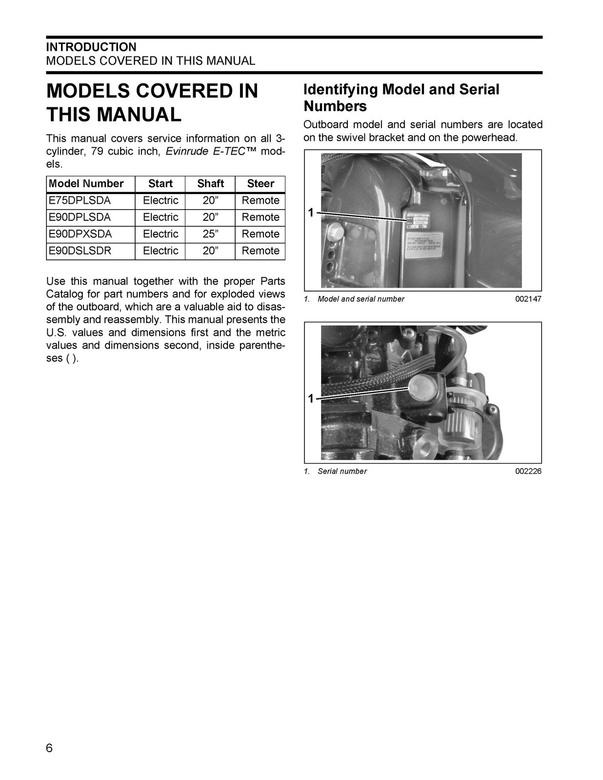 EVINRUDE 75 90 HP ETEC Service Manual 2006, FIXED, FRONT & BACK, XL FOLDOUT PAGE